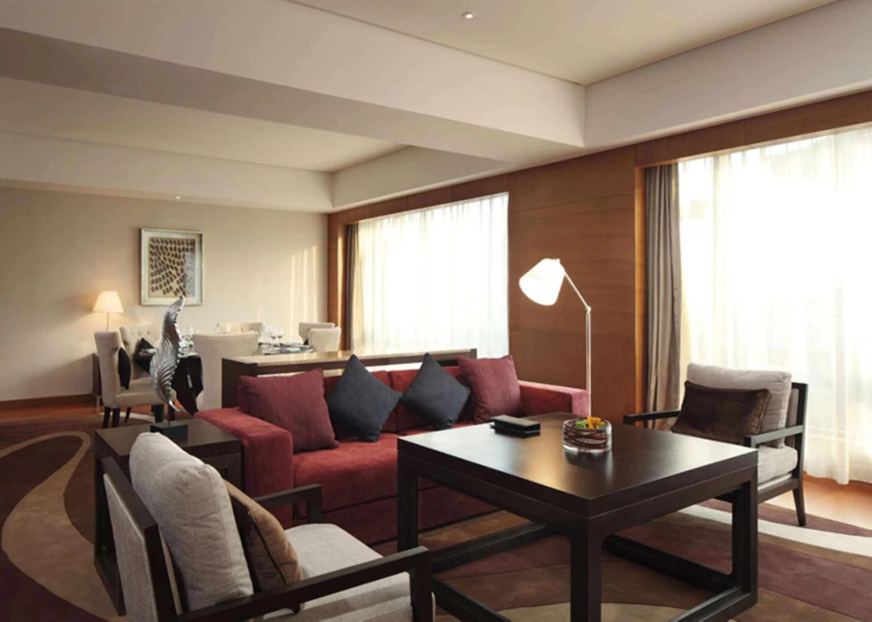 Living room in DoubleTree By Hilton Jiaxing