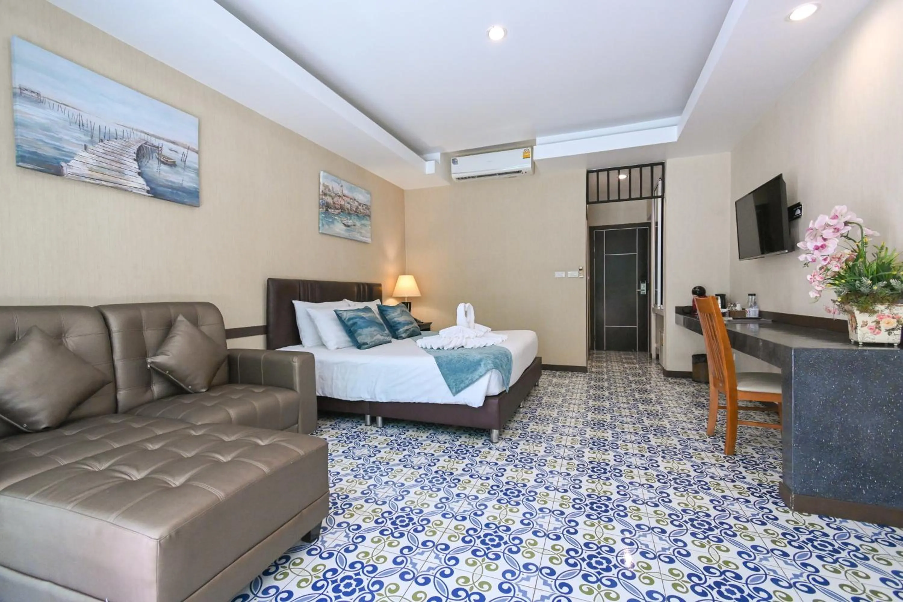 Bedroom, Bed in Aranta Suvarnabhumi