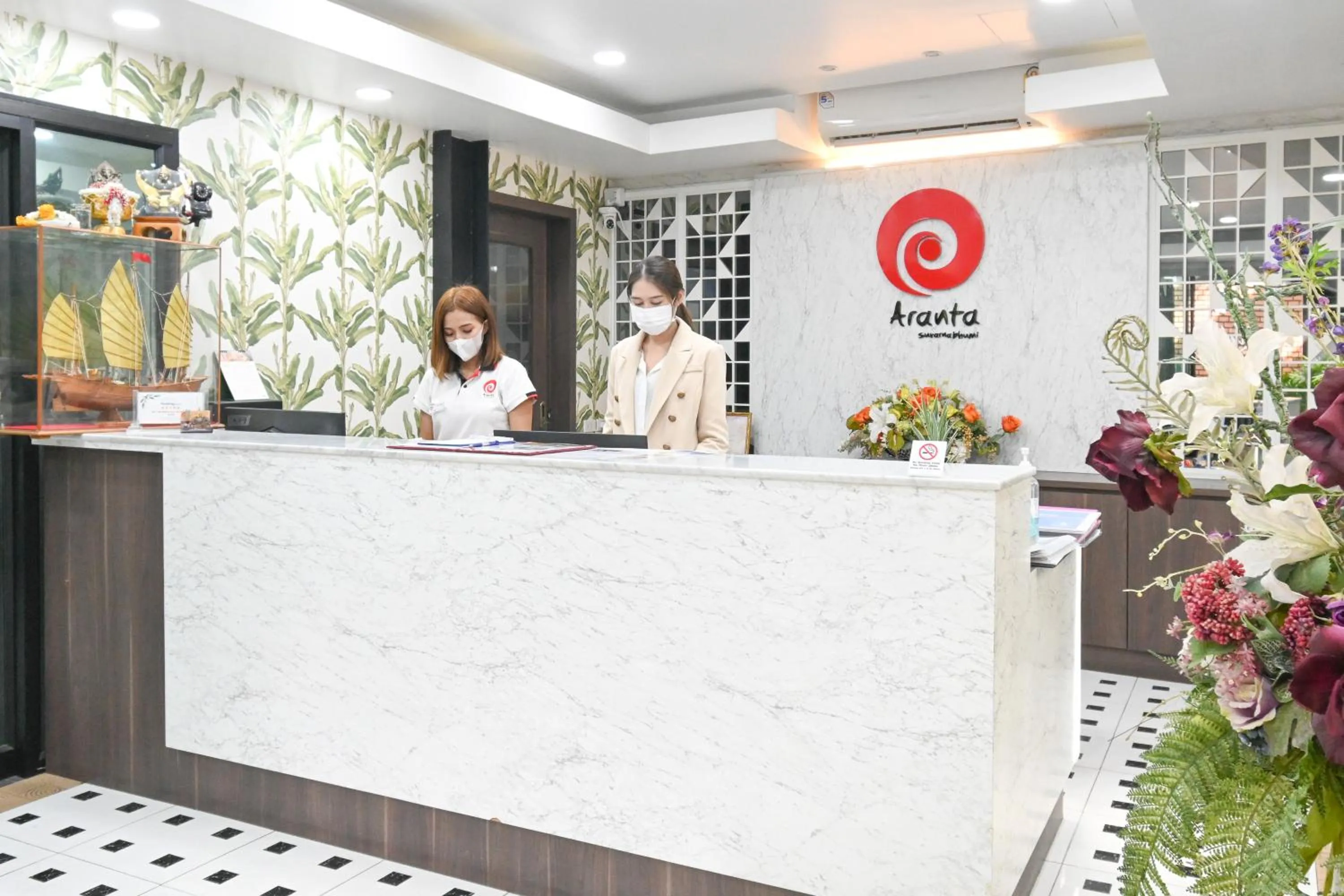 Lobby or reception in Aranta Suvarnabhumi