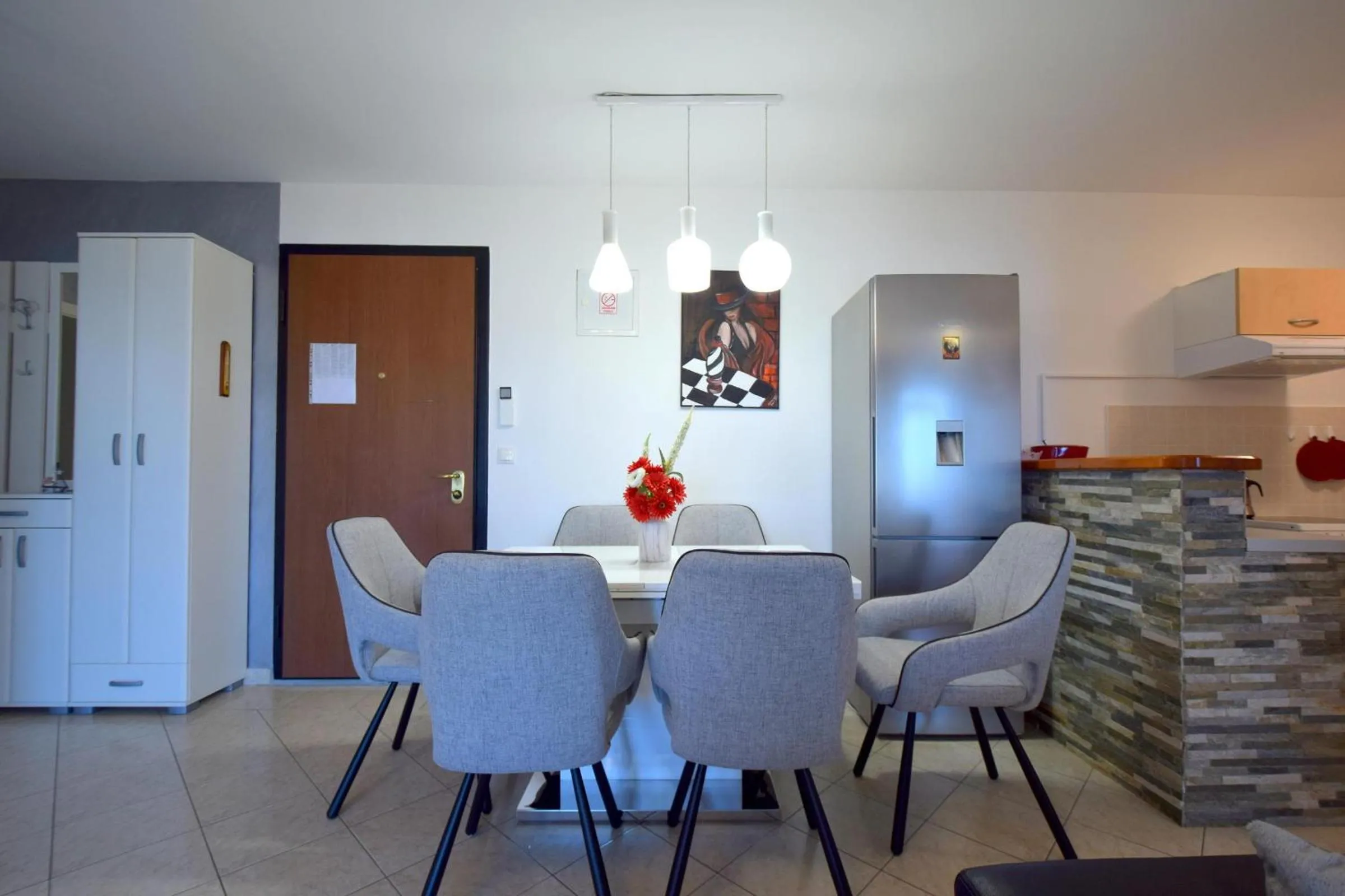 Dining area in Apartment Lucy