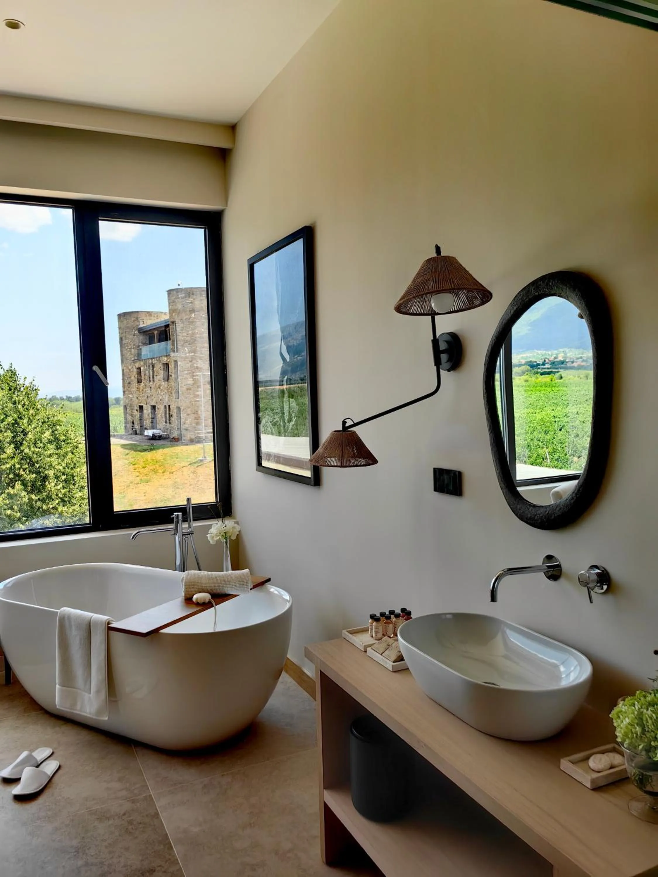 Bathroom in Chateau Copsa Complex