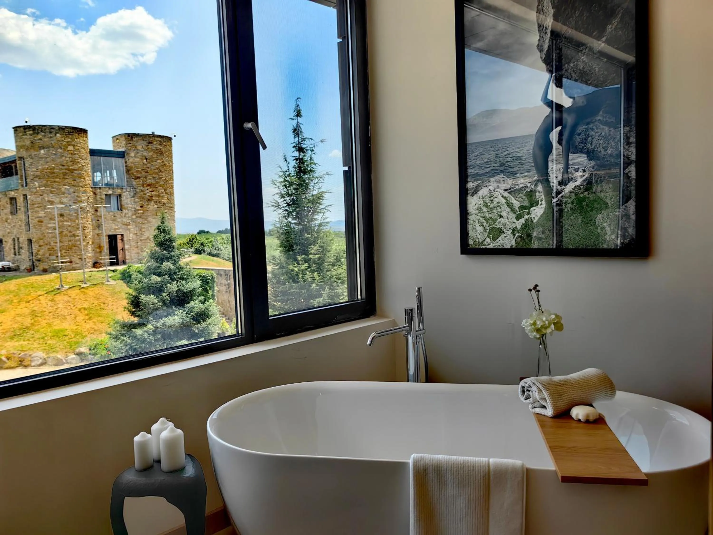 Bathroom in Chateau Copsa Complex