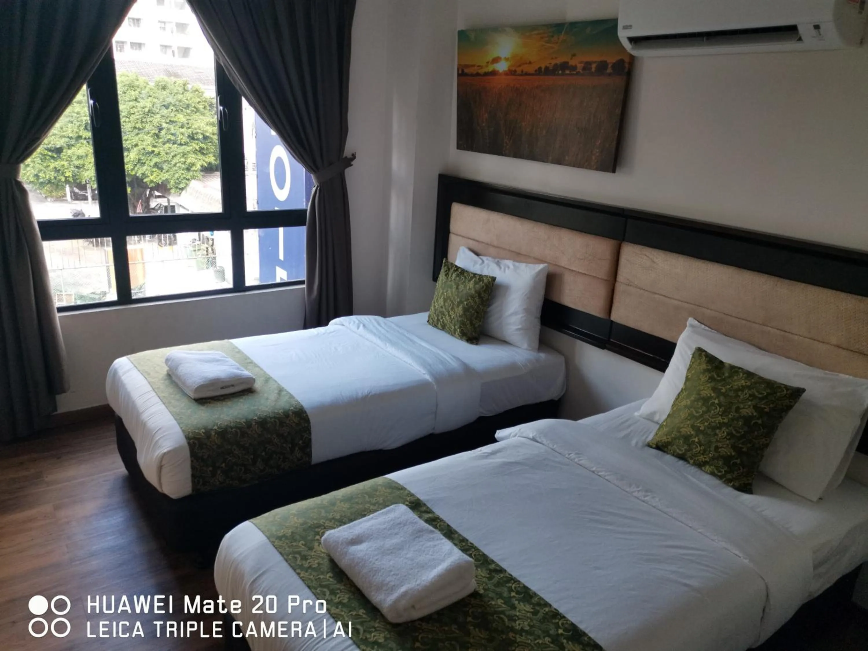 Bed in Yeob Bay hotel Ampang