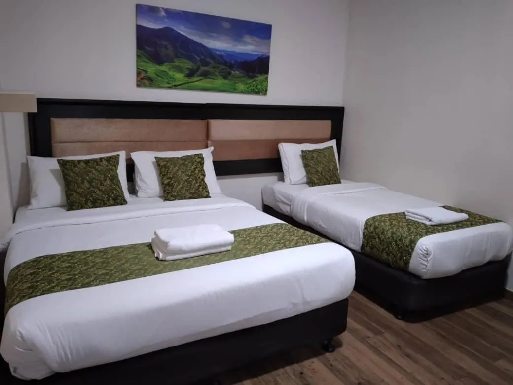 Bed in Yeob Bay hotel Ampang