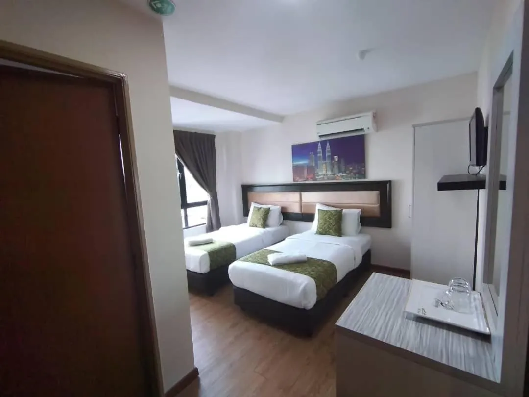 Bed in Yeob Bay hotel Ampang