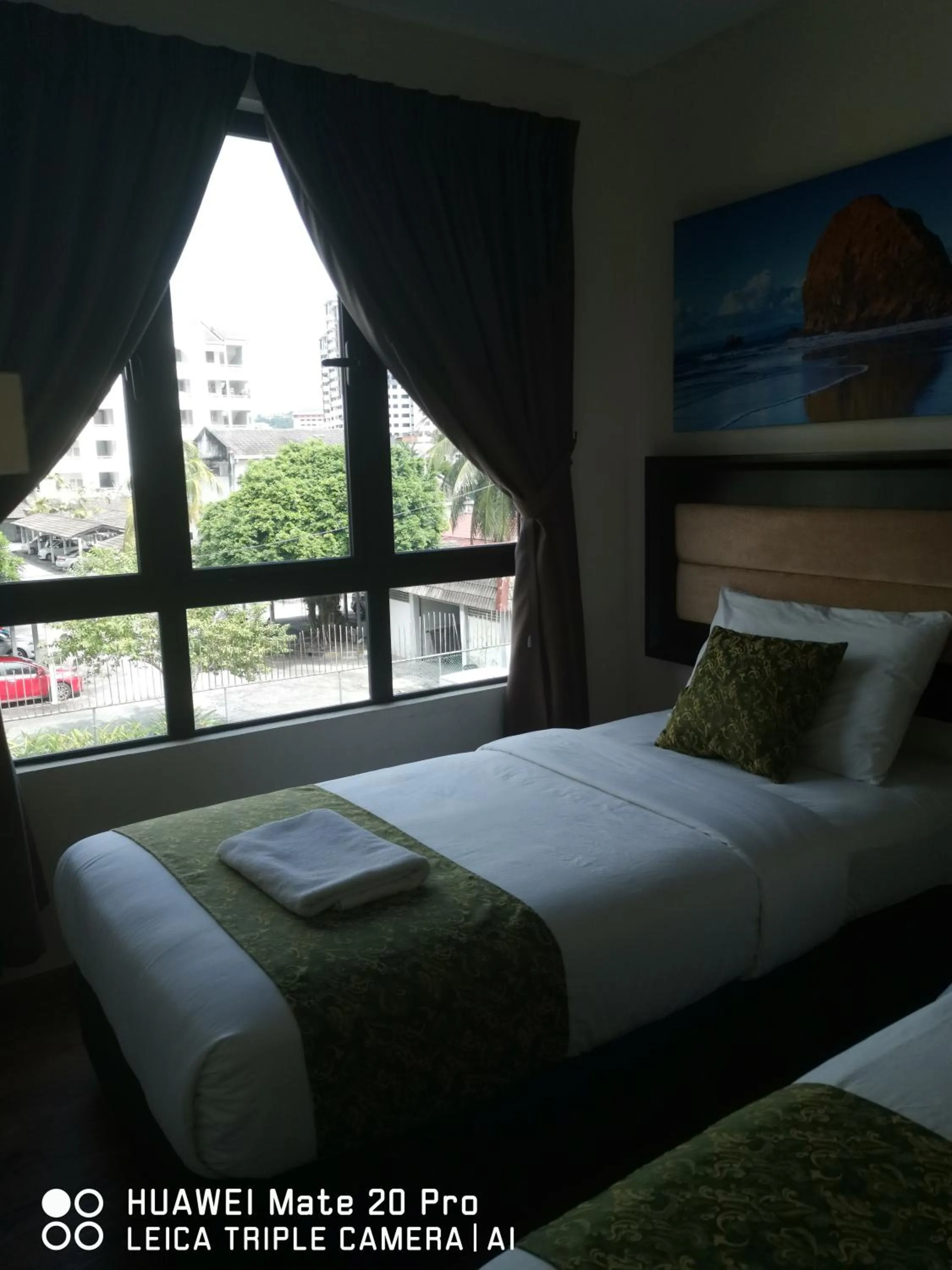 Bed in Yeob Bay hotel Ampang
