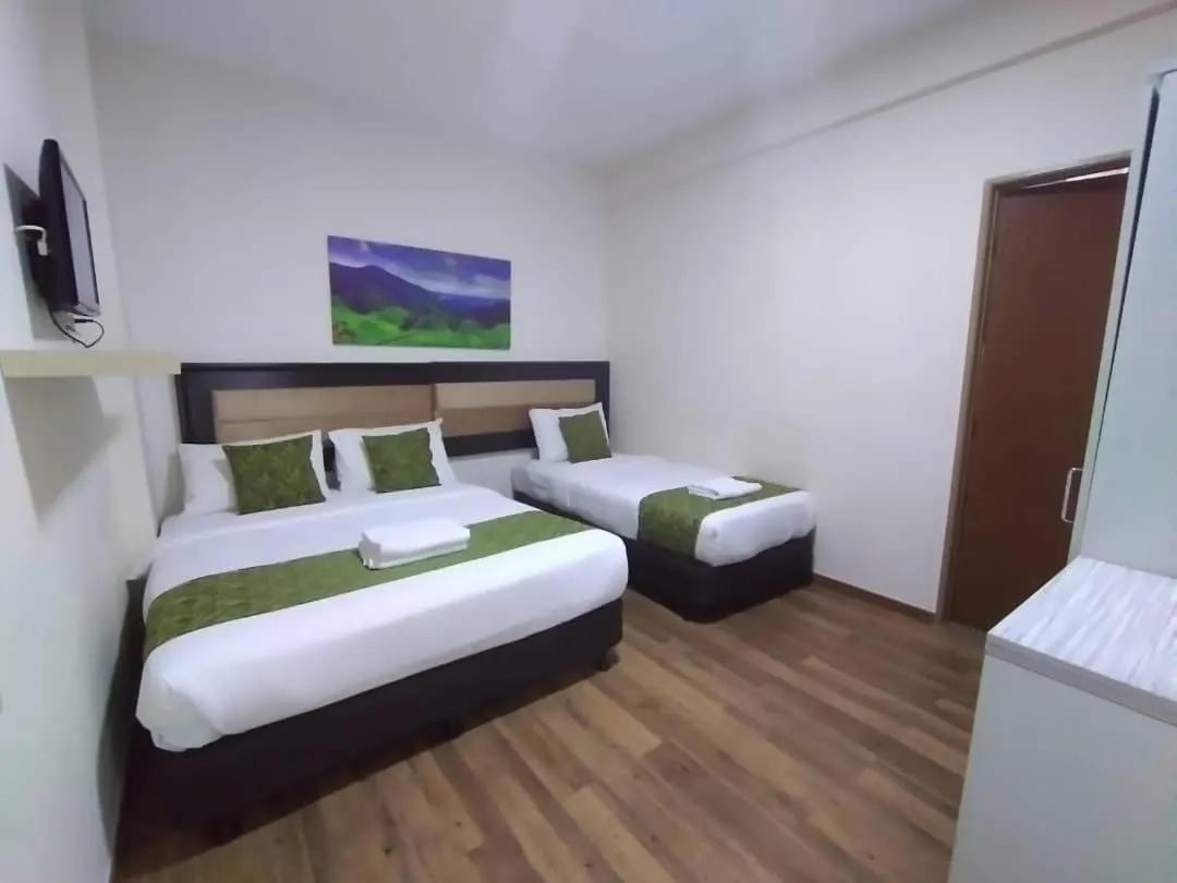 Bed in Yeob Bay hotel Ampang