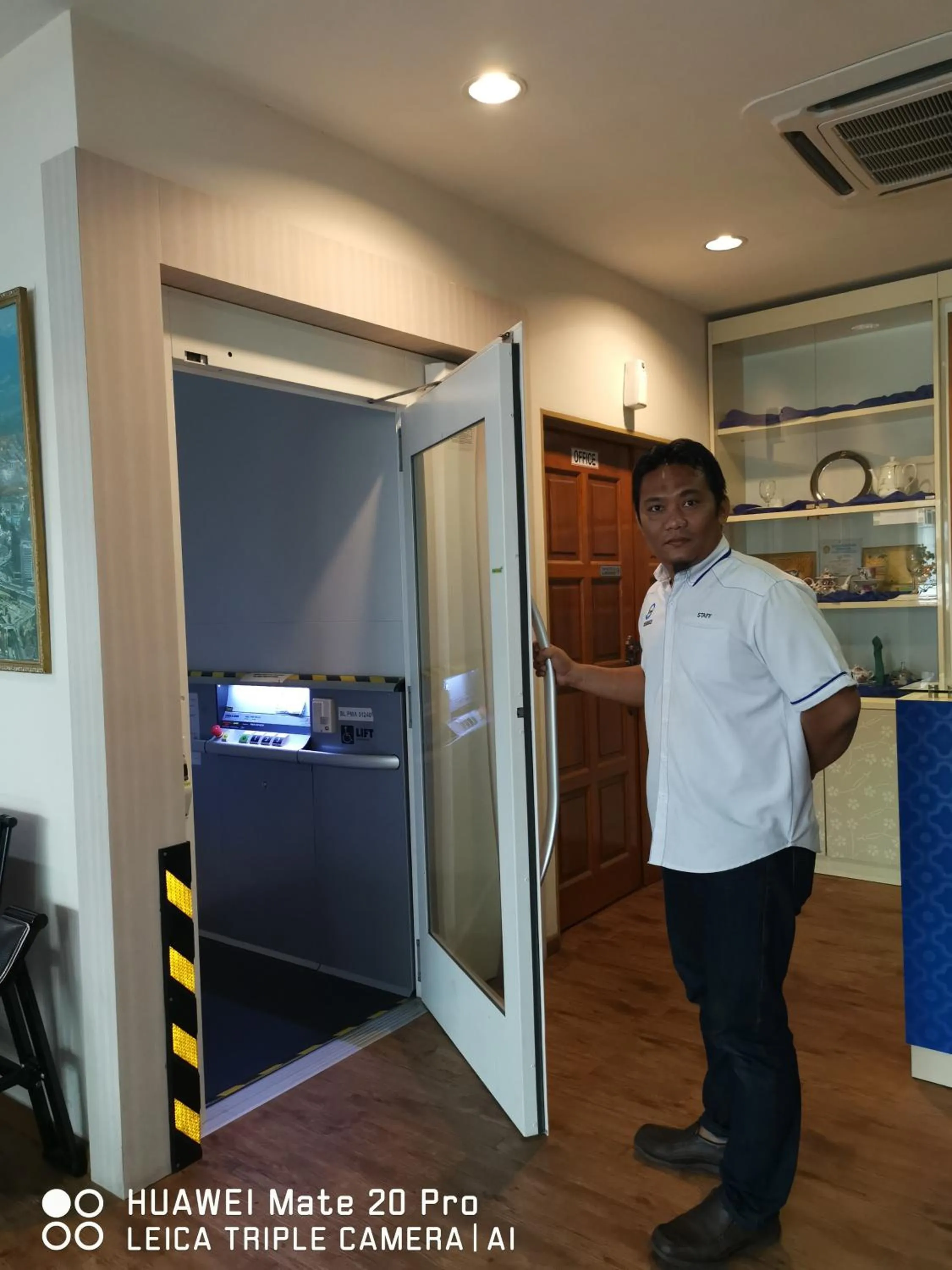 Staff in Yeob Bay hotel Ampang