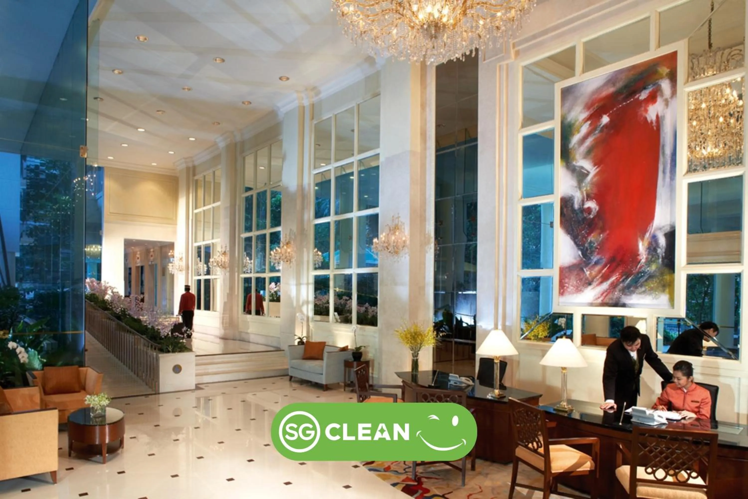 Lobby or reception in Shangri-La Apartments