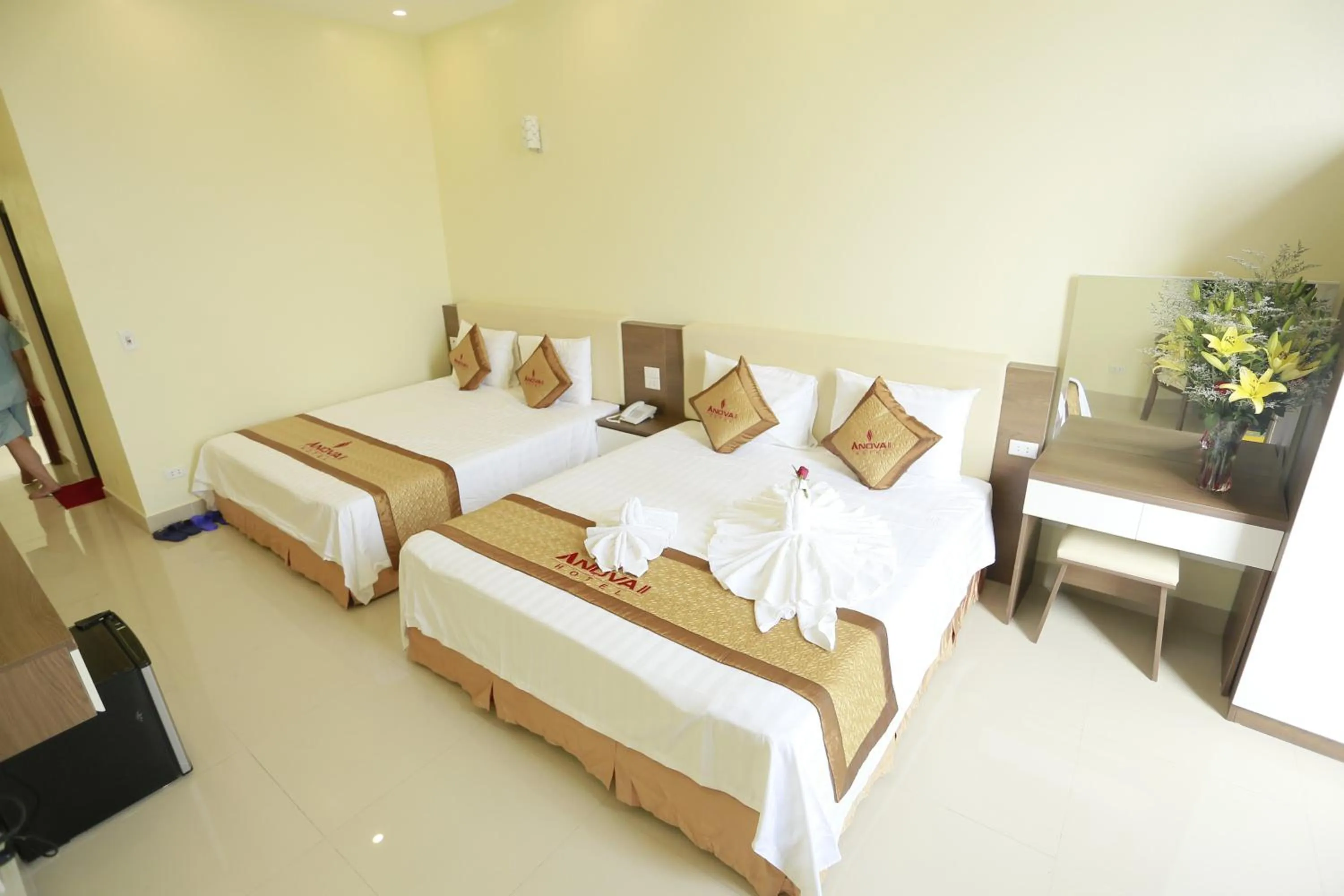 Bed in Anova 2 Hotel