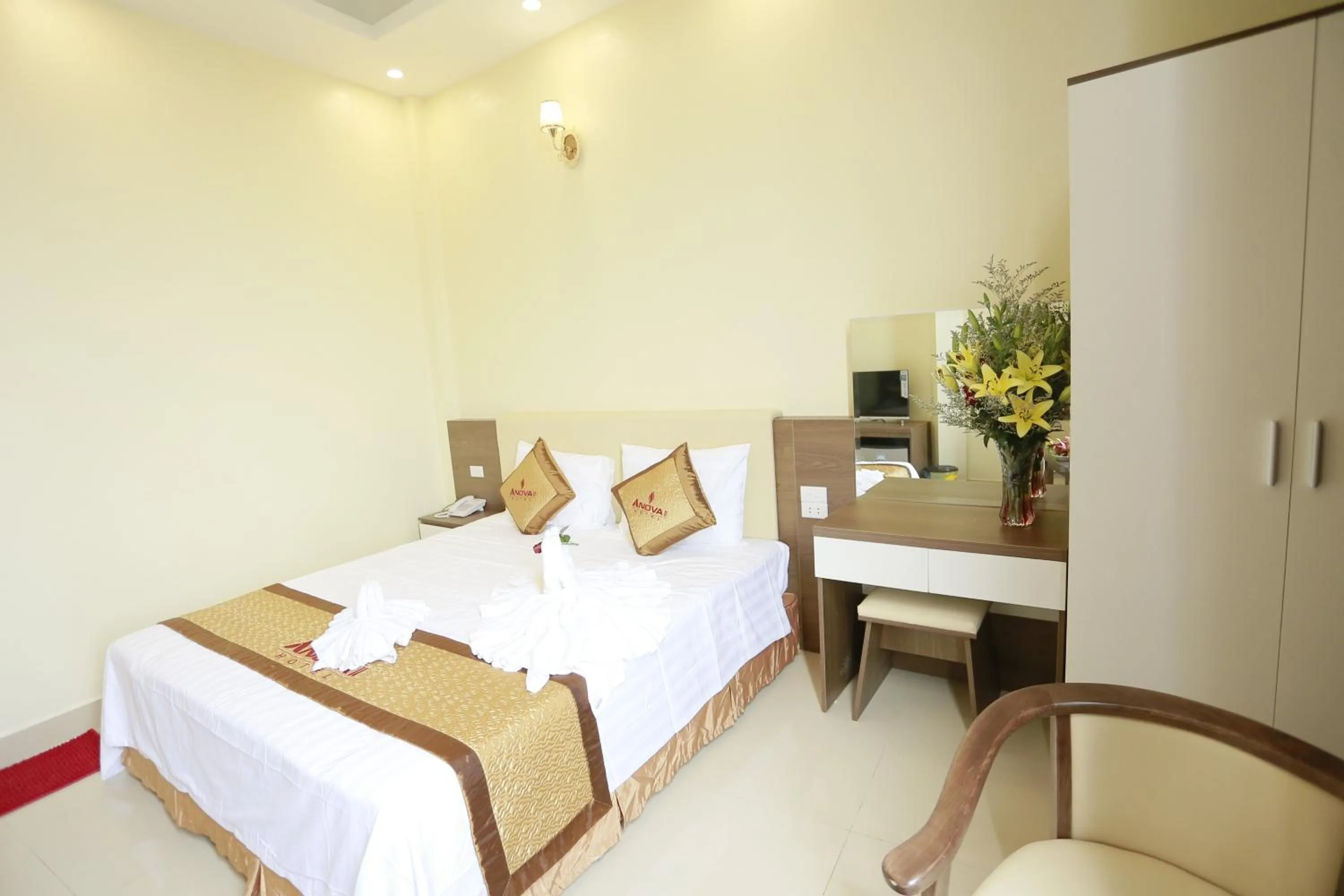 Bed in Anova 2 Hotel