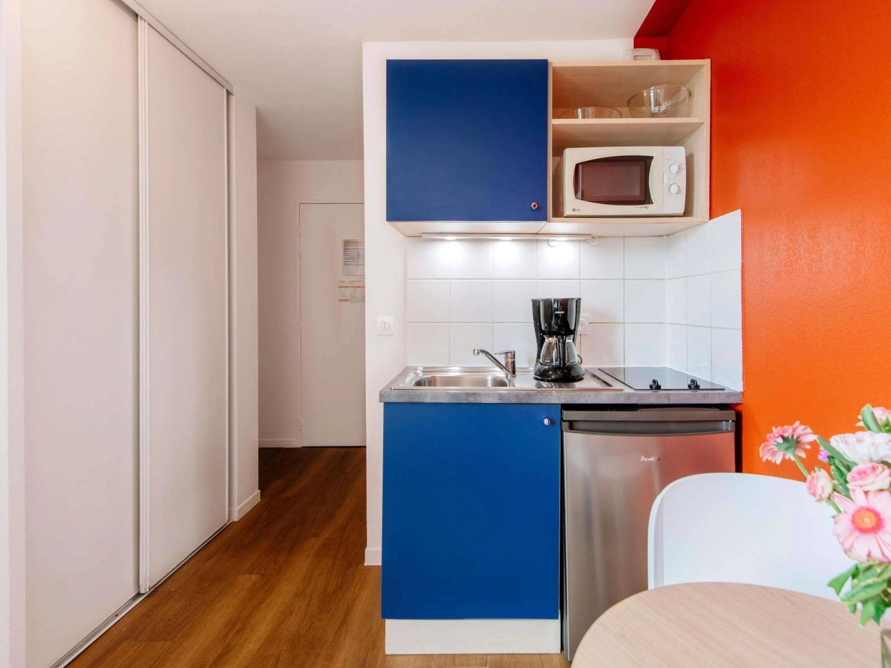 Bedroom in Aparthotel Adagio Access Paris Saint-Denis Pleyel