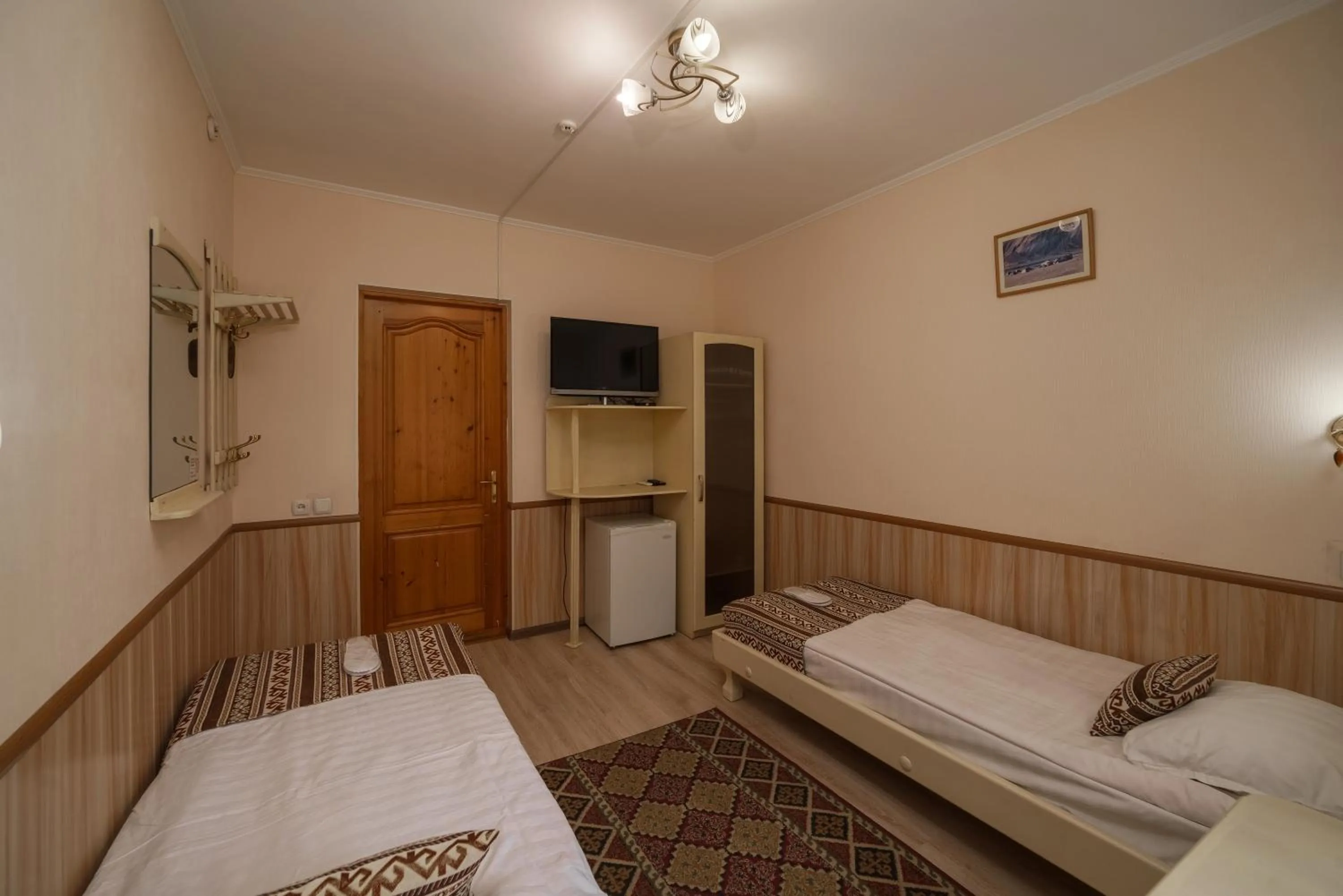 Bed in Alpinist Hotel