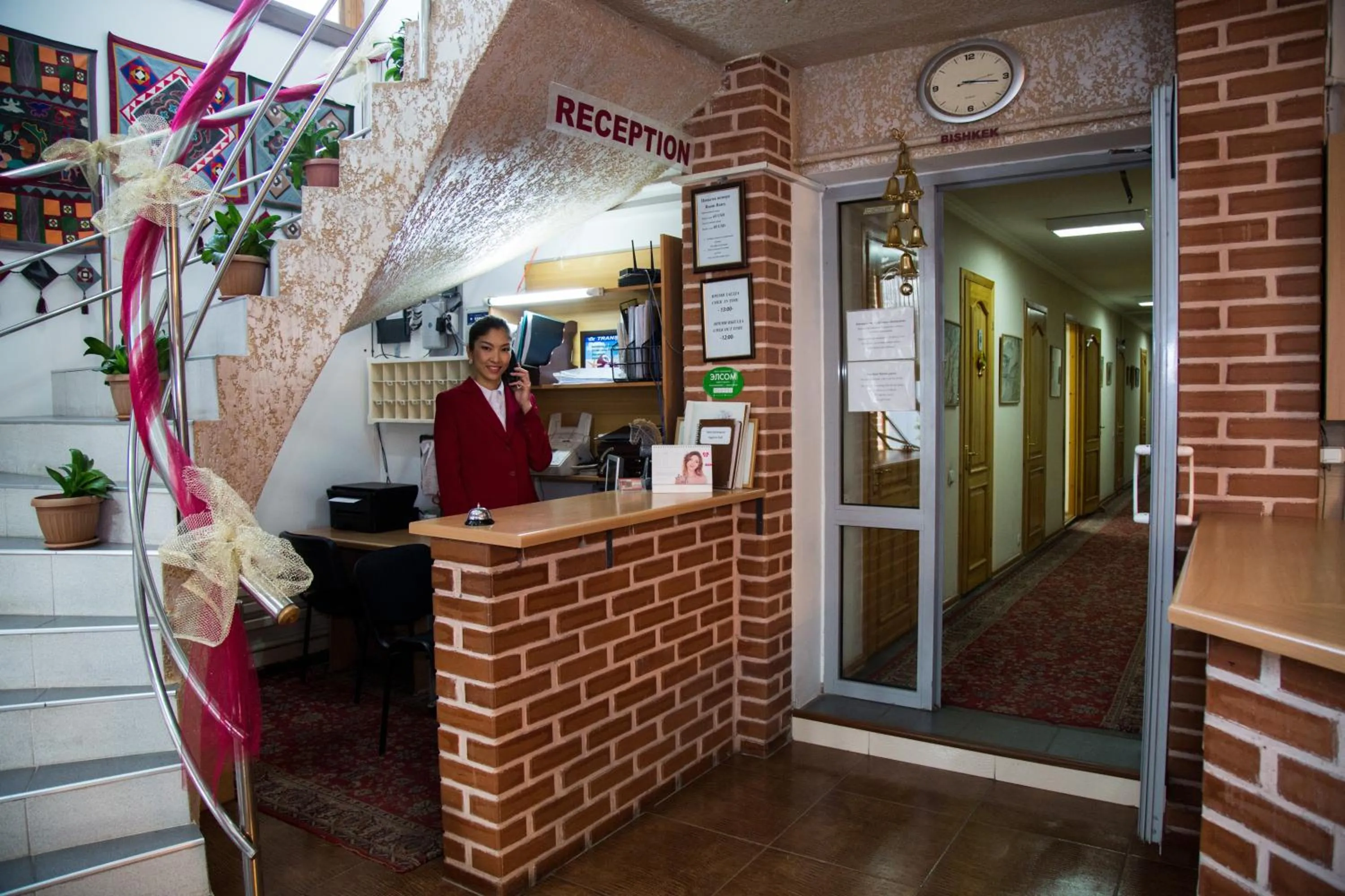 Staff in Alpinist Hotel