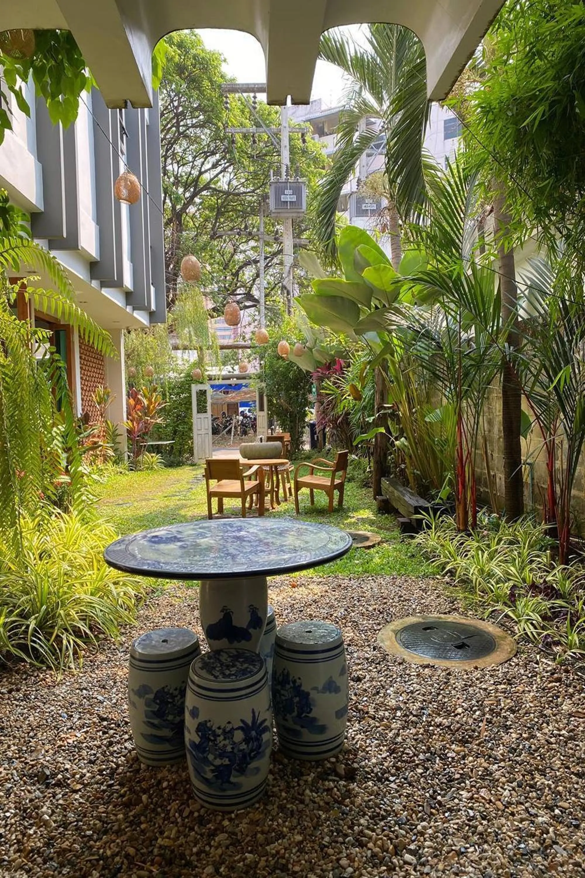 Dining area in The Locals Chiang Mai