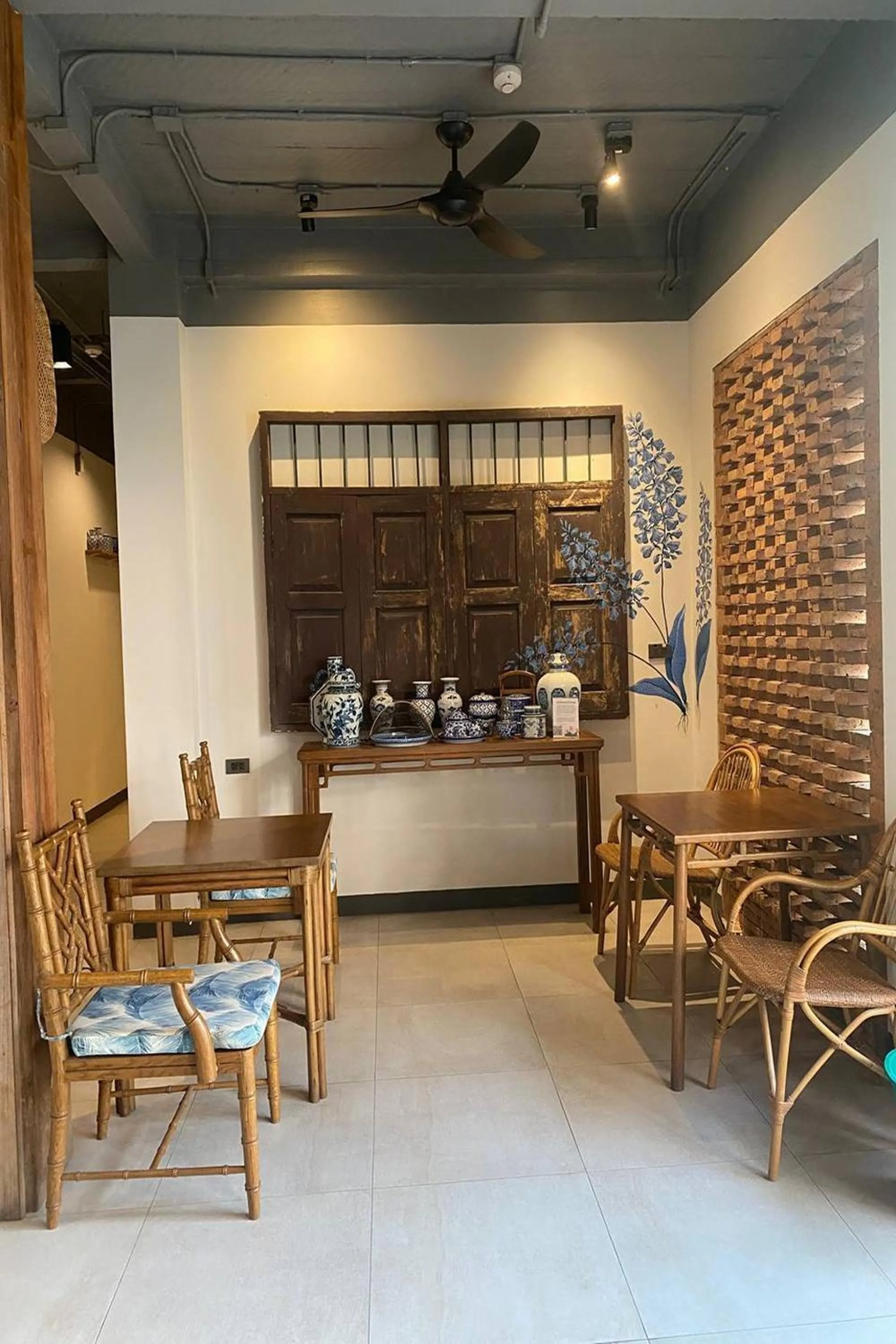 Seating area in The Locals Chiang Mai