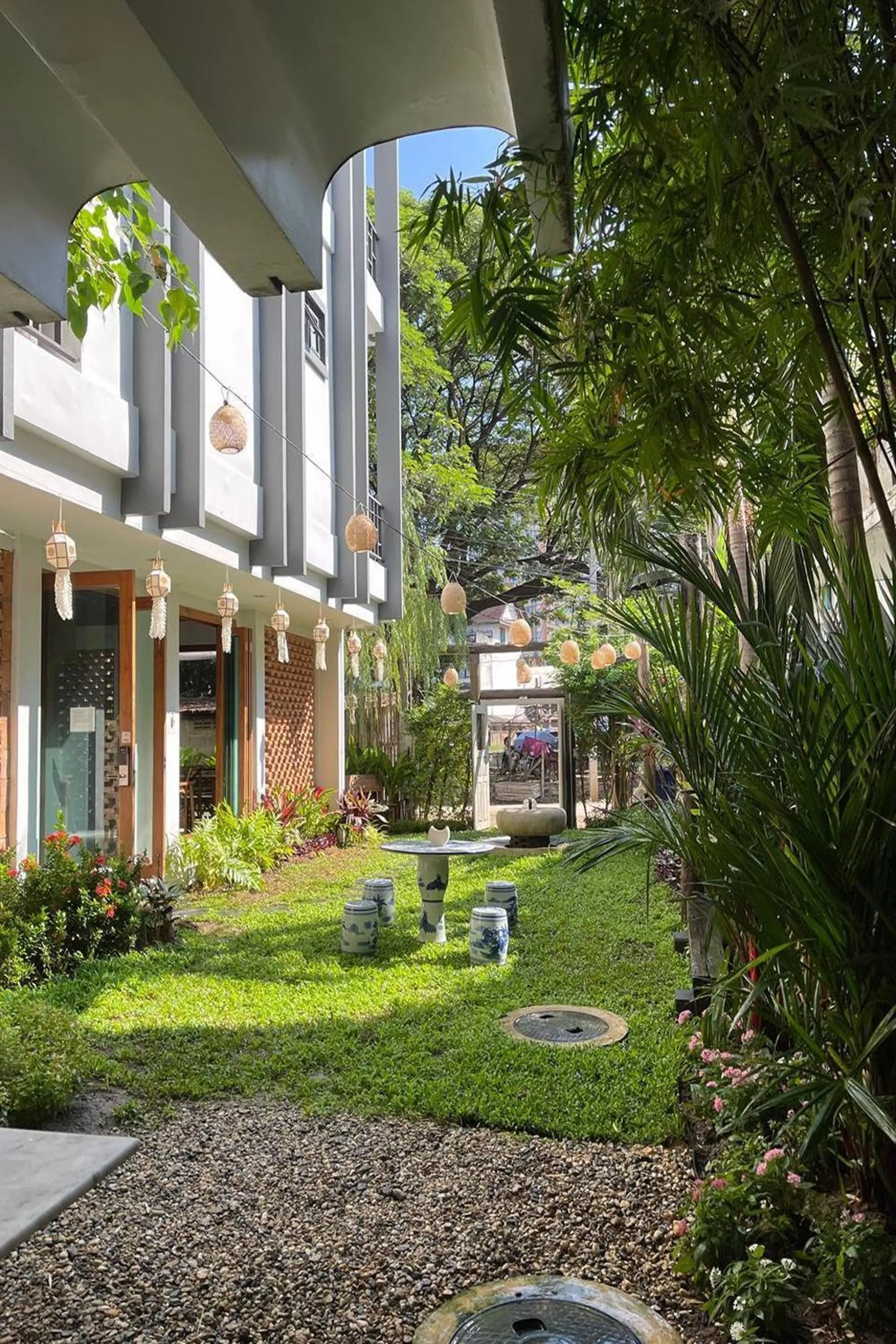 Garden in The Locals Chiang Mai