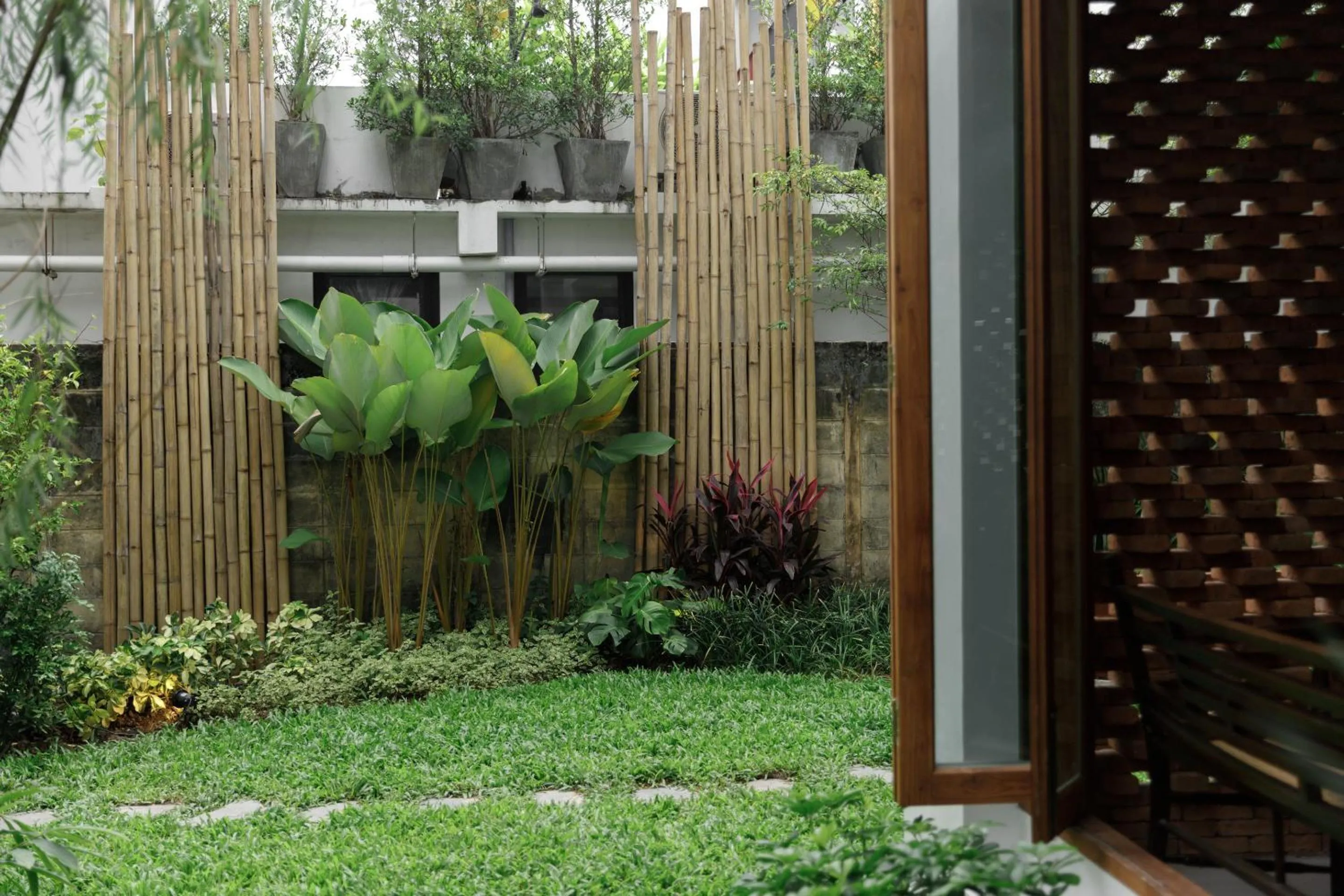 Garden in The Locals Chiang Mai