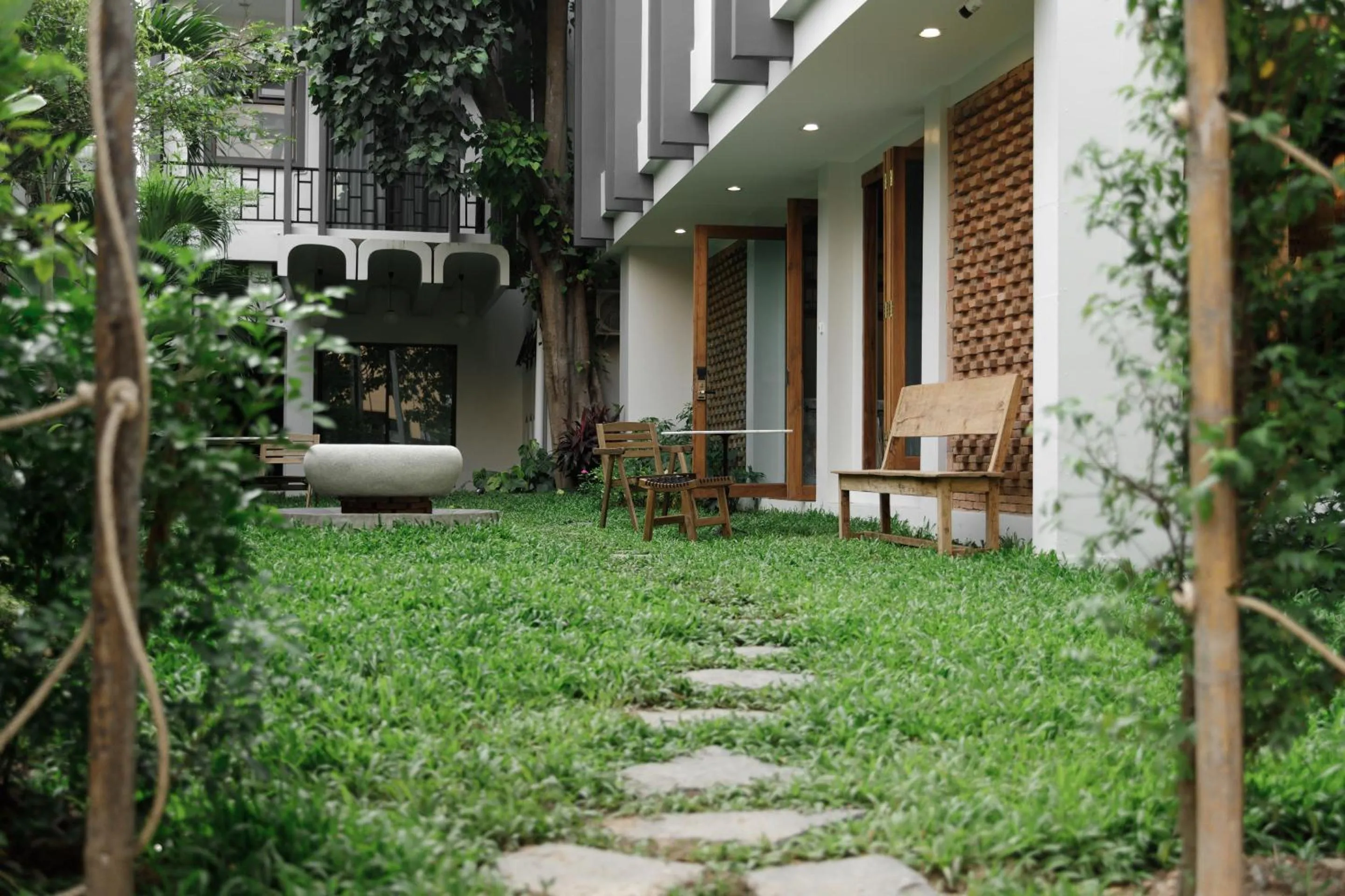 Garden in The Locals Chiang Mai