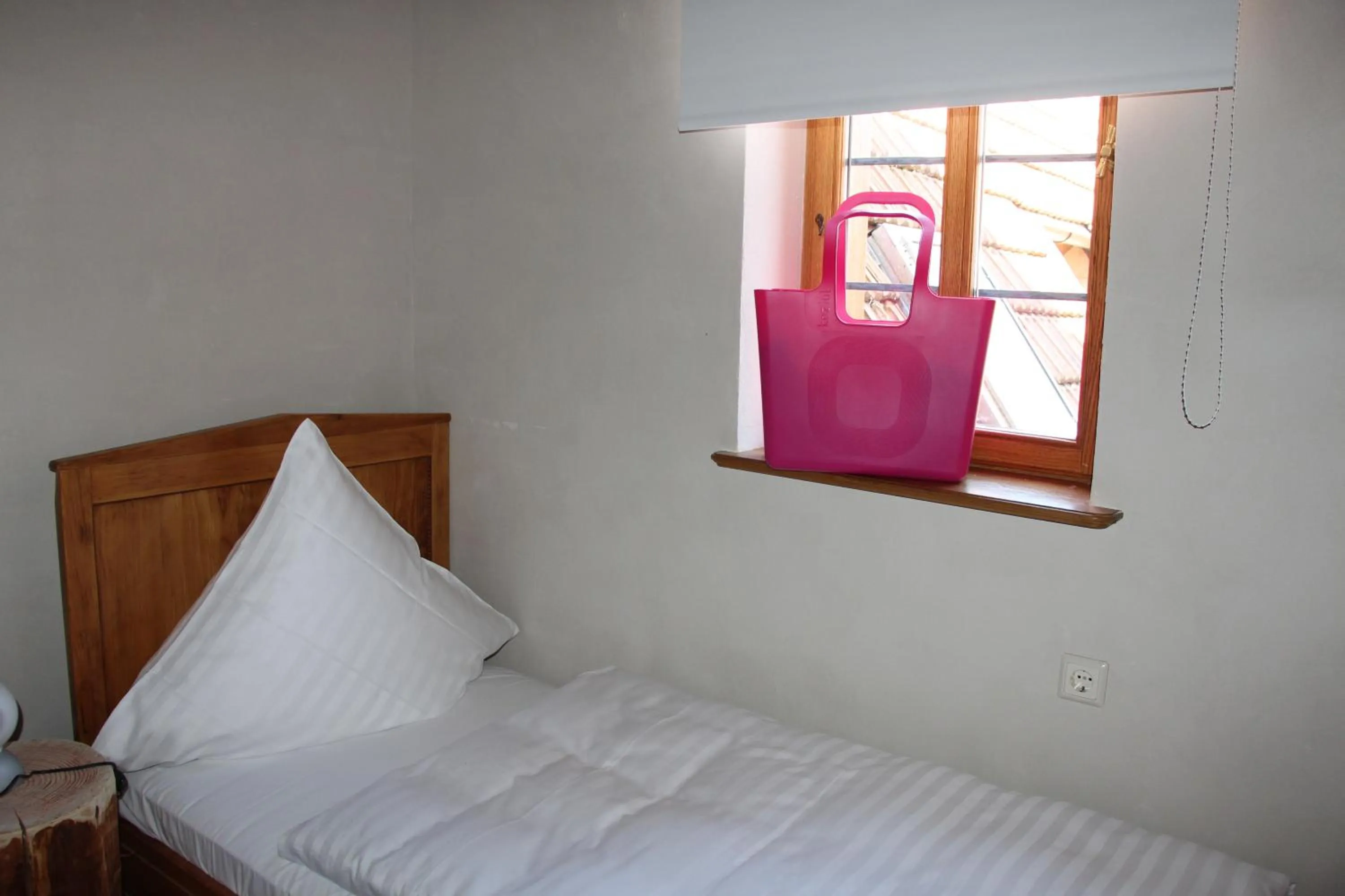 Bed in Hotel Turmdieb