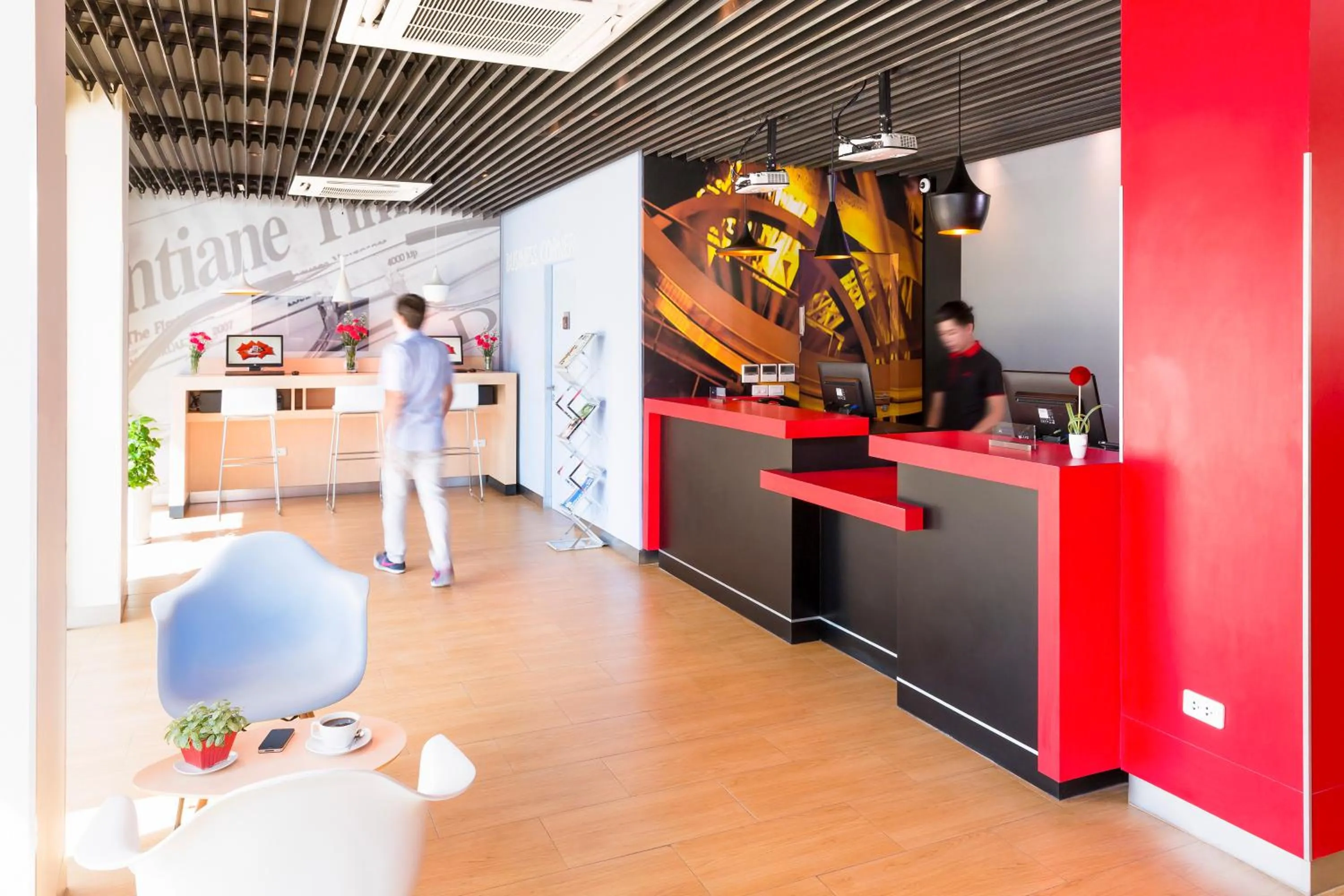 Lobby or reception in ibis Vientiane Nam Phu