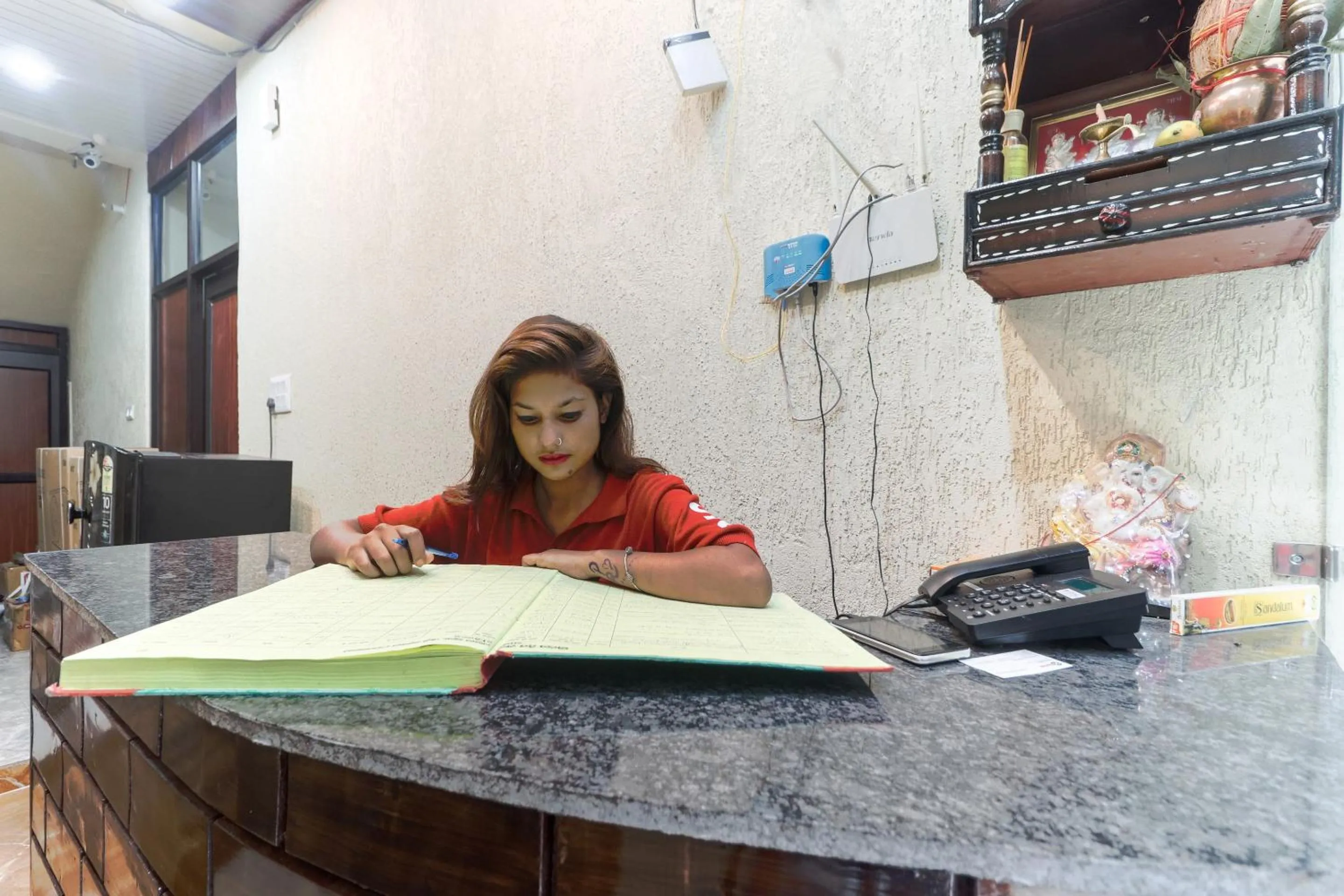 Lobby or reception in Hotel O Dev Raj