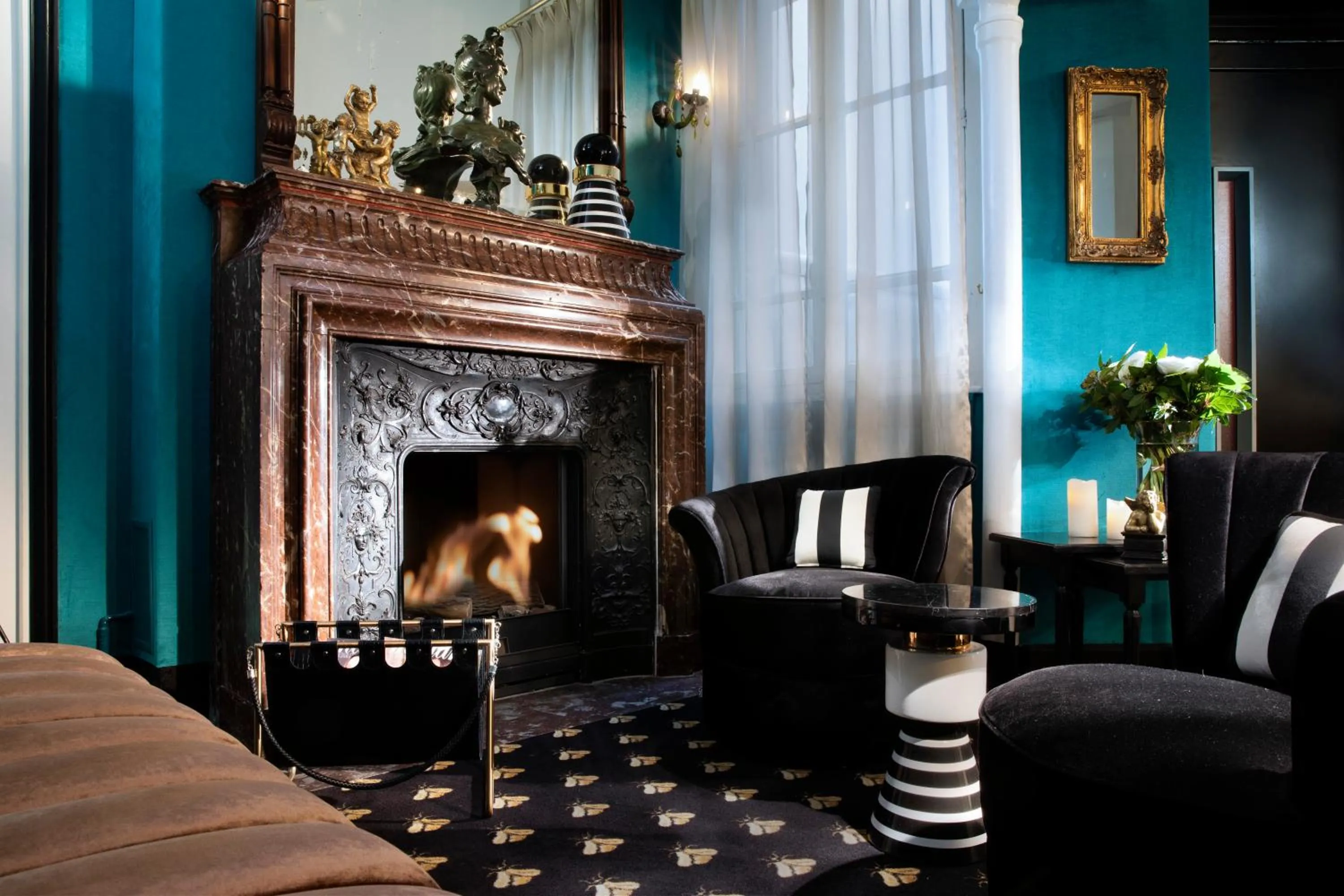 Lobby or reception in Hotel & Spa de Latour Maubourg