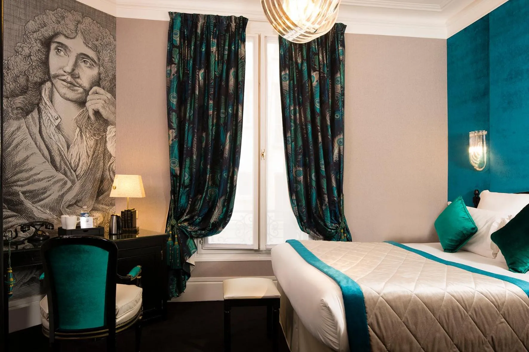 Photo of the whole room, Bed in Hotel & Spa de Latour Maubourg