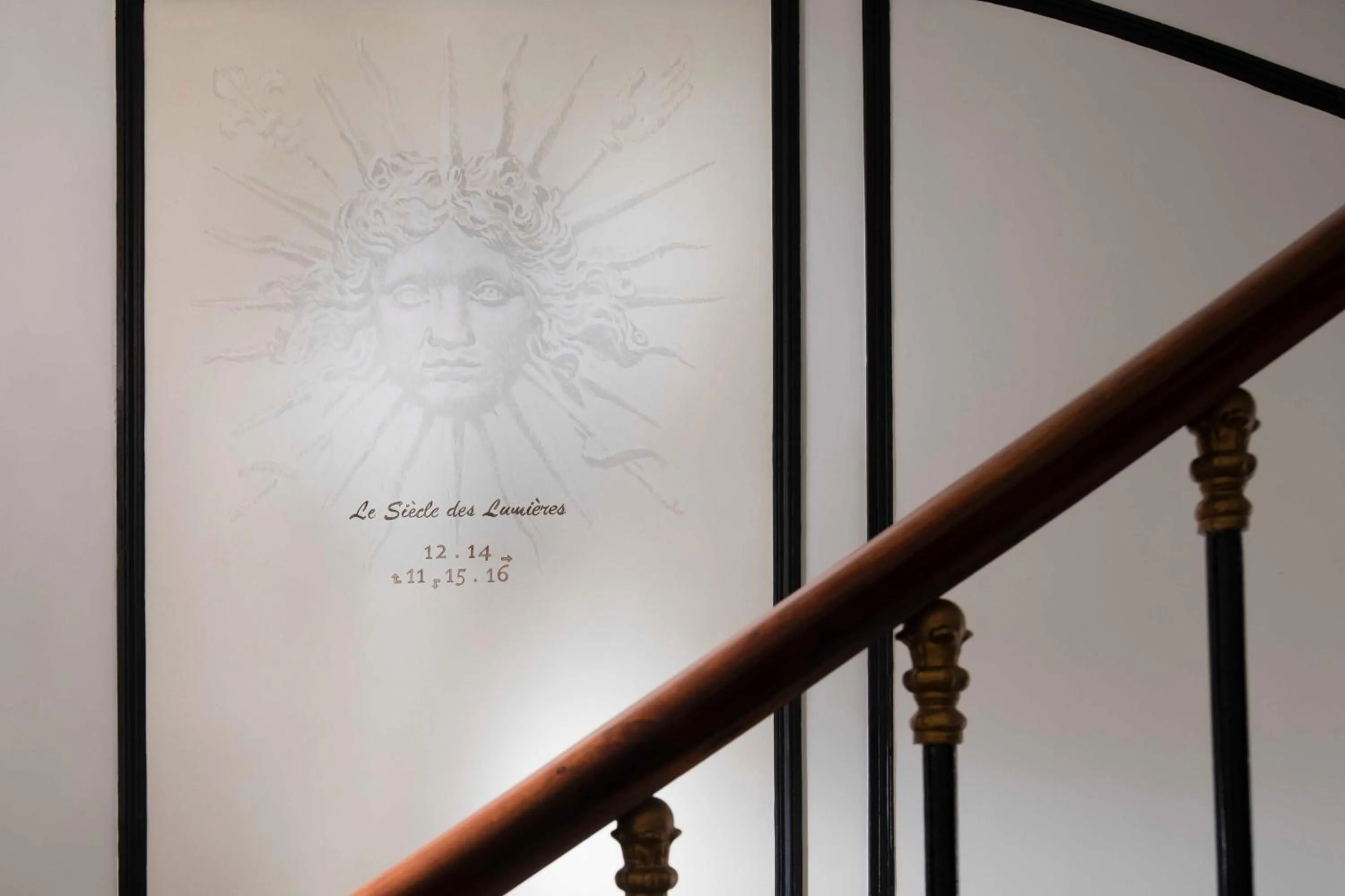 Decorative detail in Hotel & Spa de Latour Maubourg