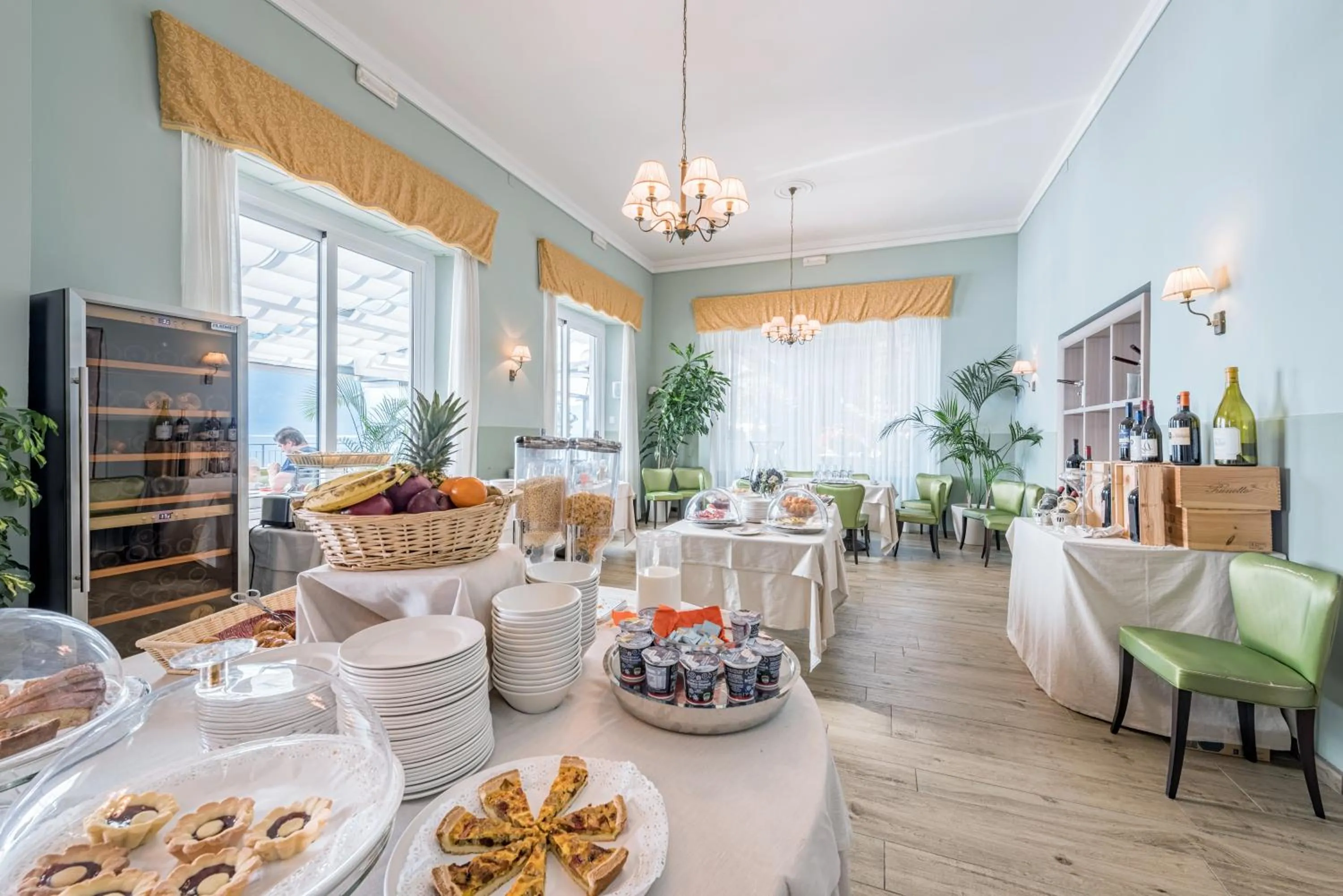 Continental breakfast in Villa Belvedere Como Lake Relais