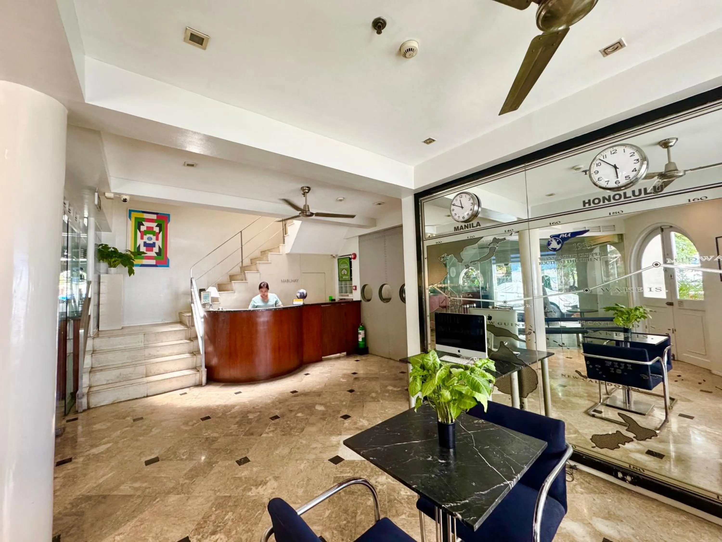 Lobby or reception in The Clipper Hotel, Poblacion Makati