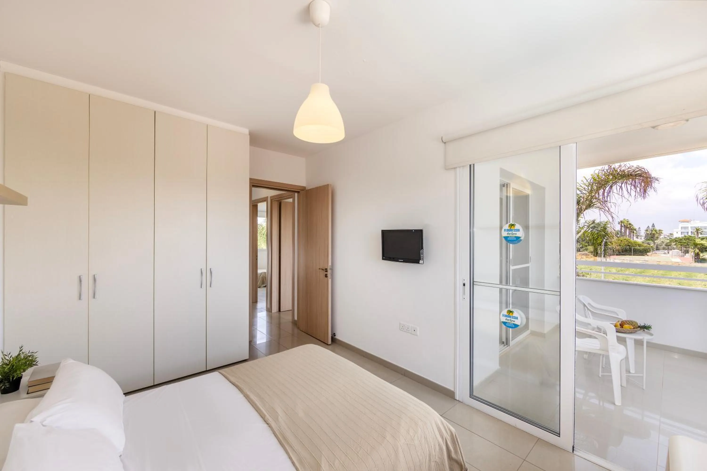 Bed in Flouressia Gardens