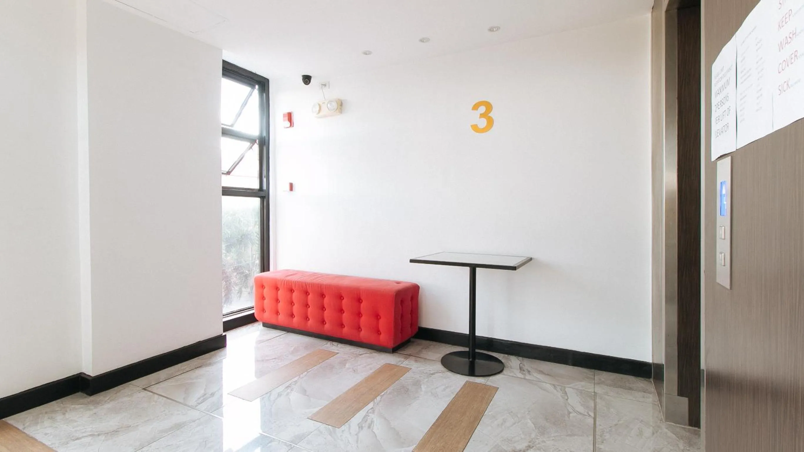 elevator in RedDoorz Plus at MM Hotel Las Pinas former RedDoorz Plus Near Bamboo Organ