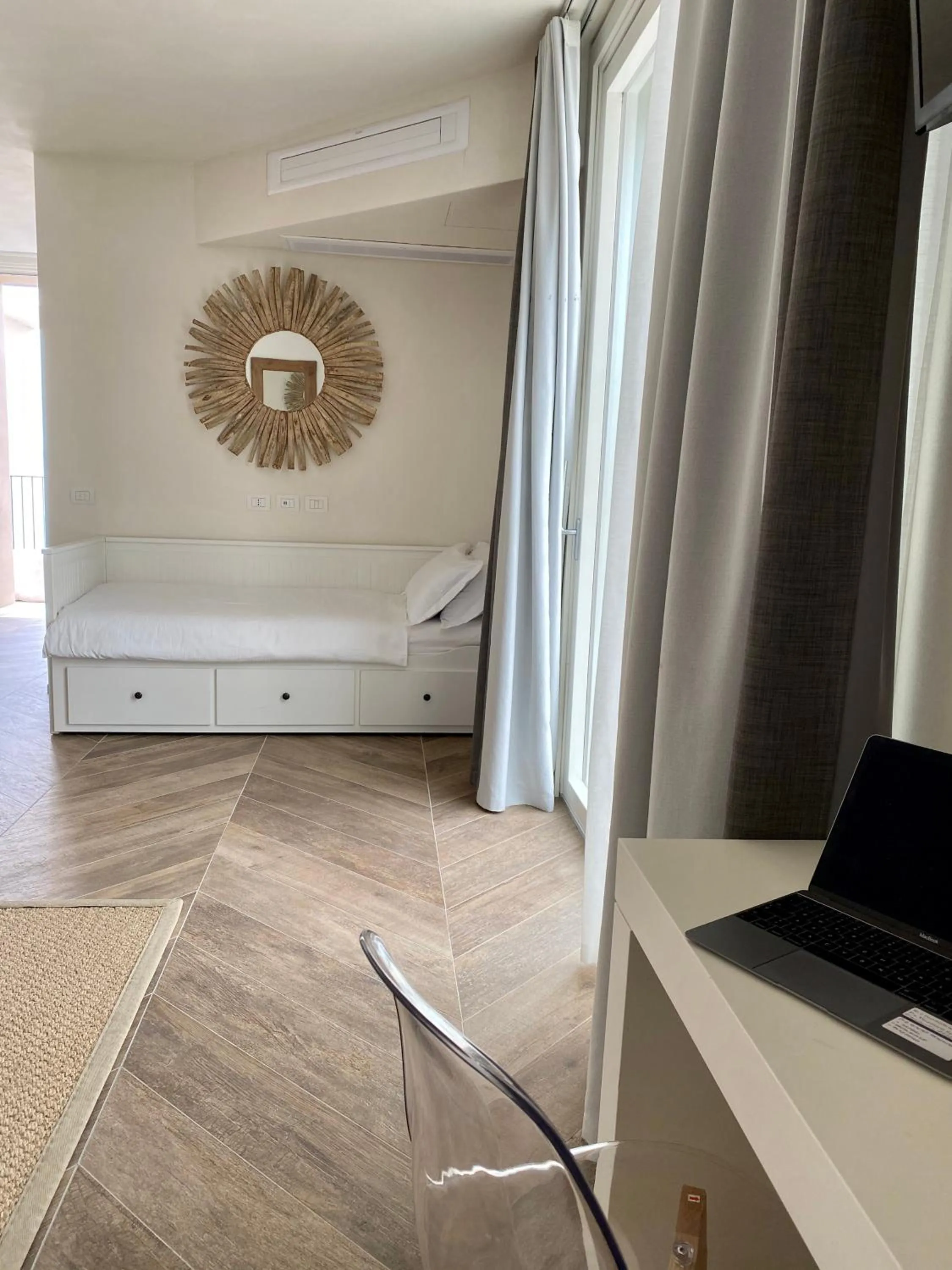 Bedroom in Villa Pioppi Hotel