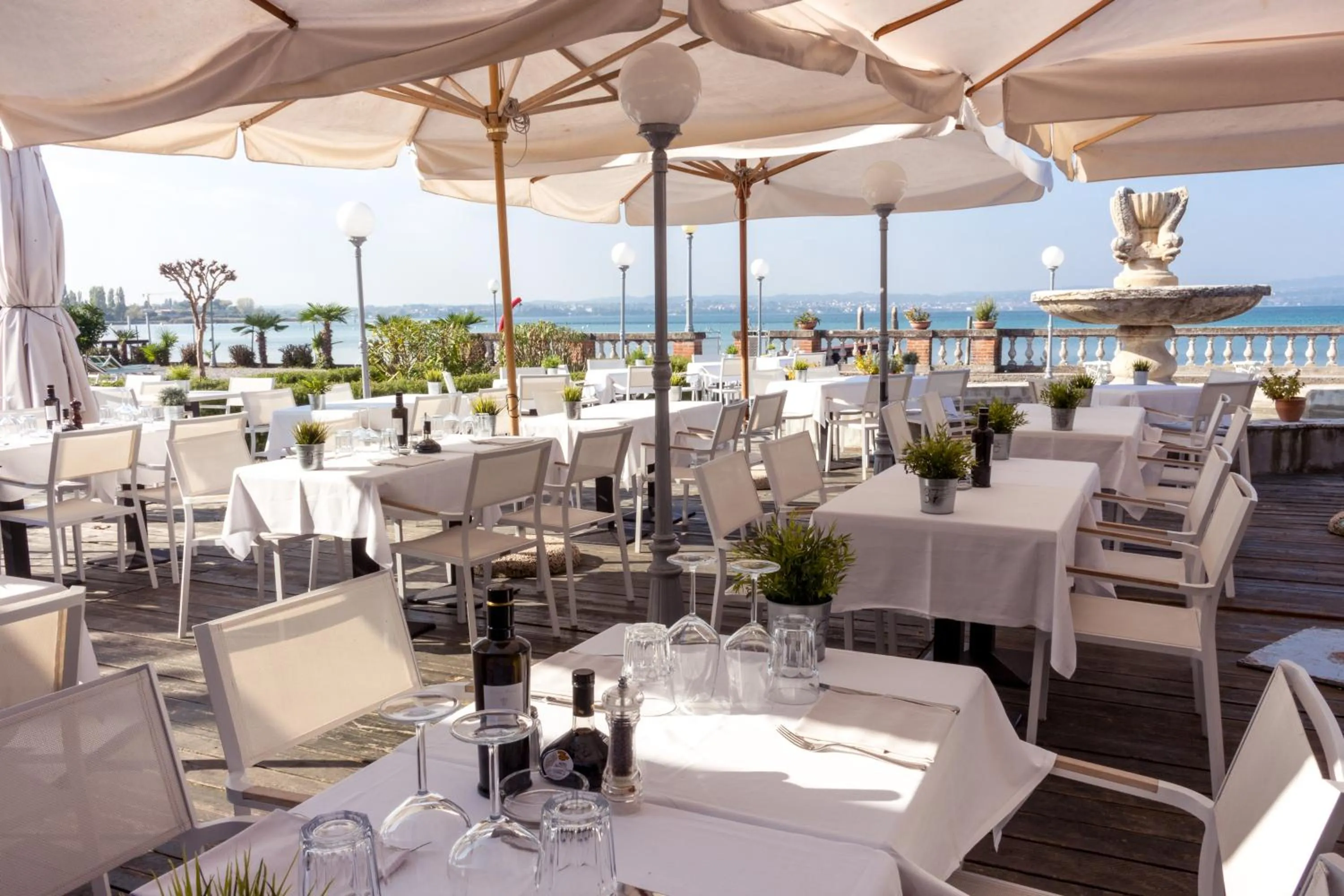 Restaurant/places to eat in Villa Pioppi Hotel