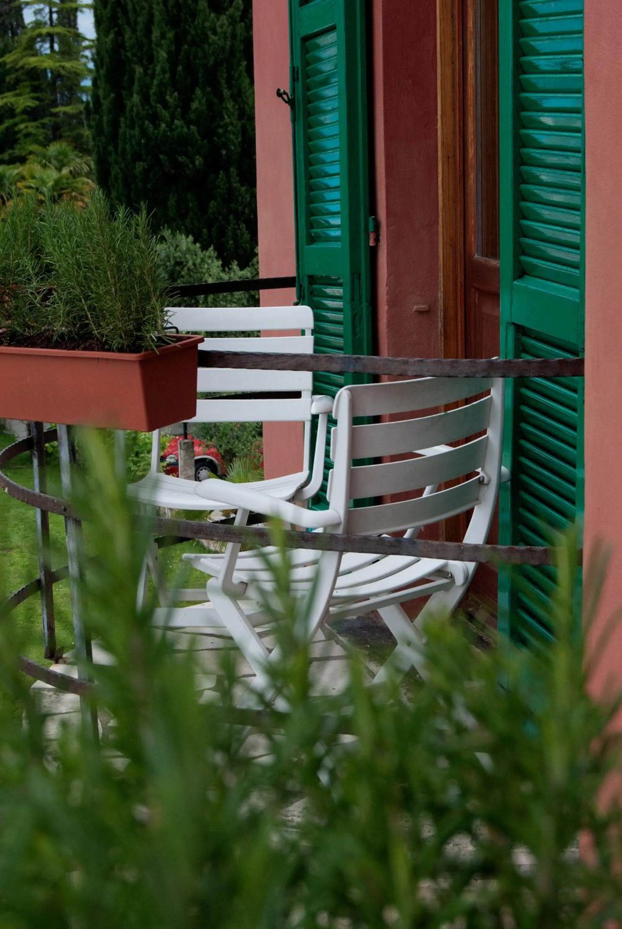 Balcony/Terrace in Villa Pioppi Hotel