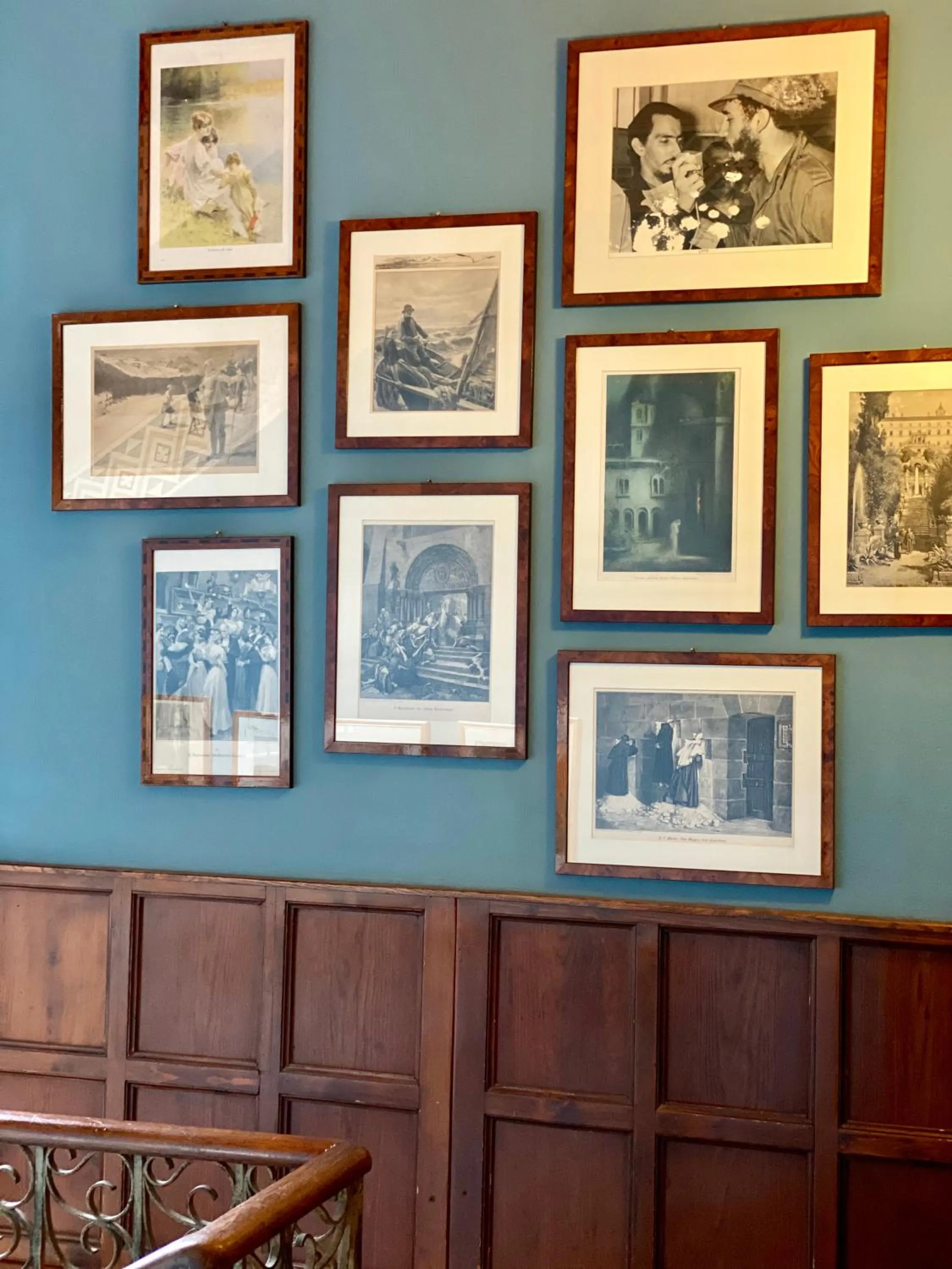 Lobby or reception in Villa Pioppi Hotel