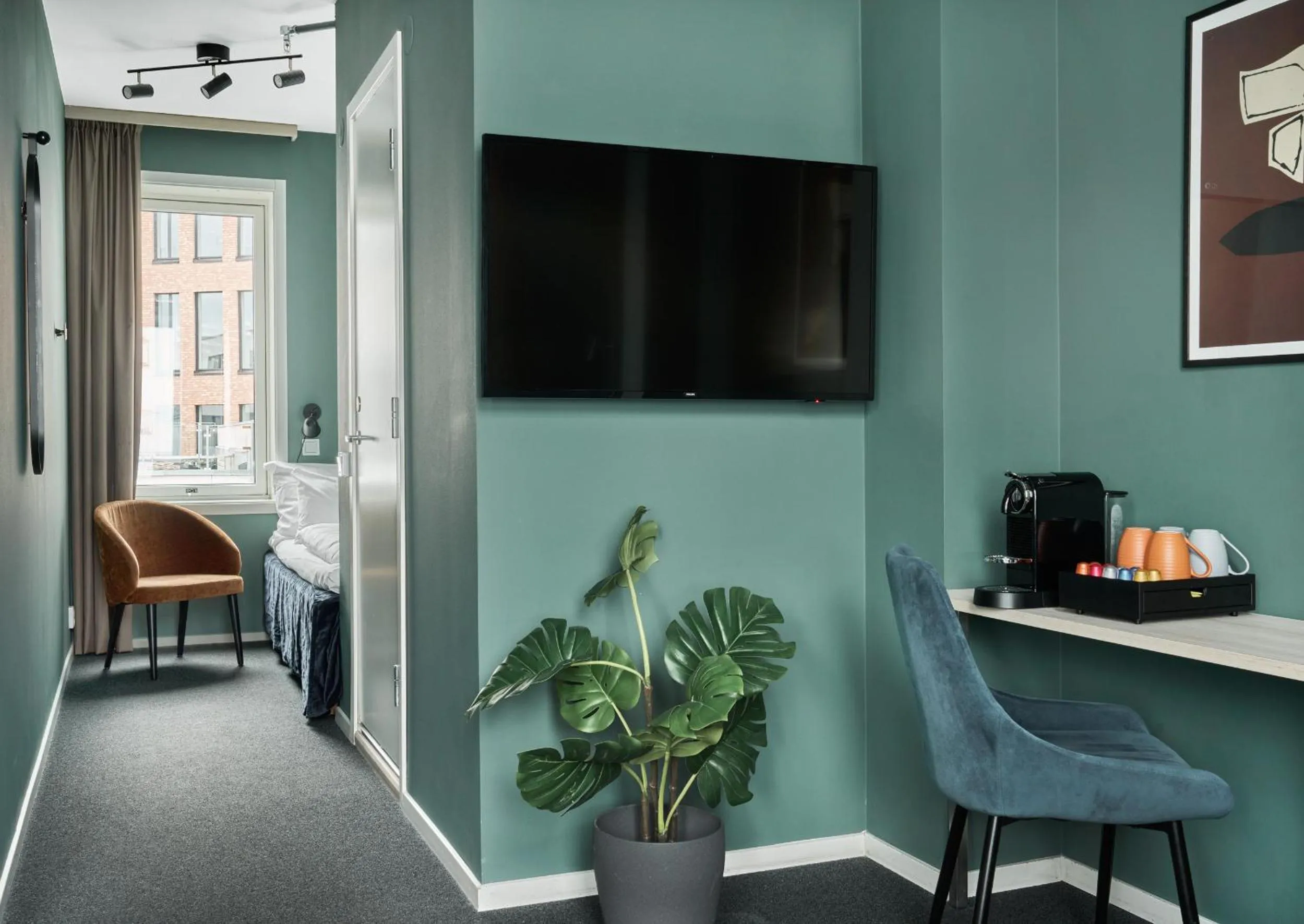 Bedroom, Bed in Smarthotel Oslo