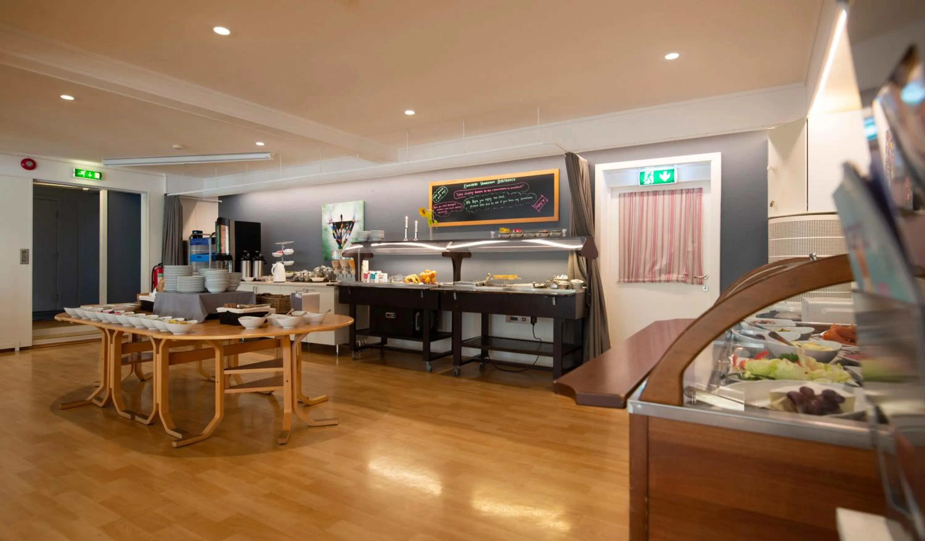 Breakfast in Kongsberg Hostel-Vandrerhjem