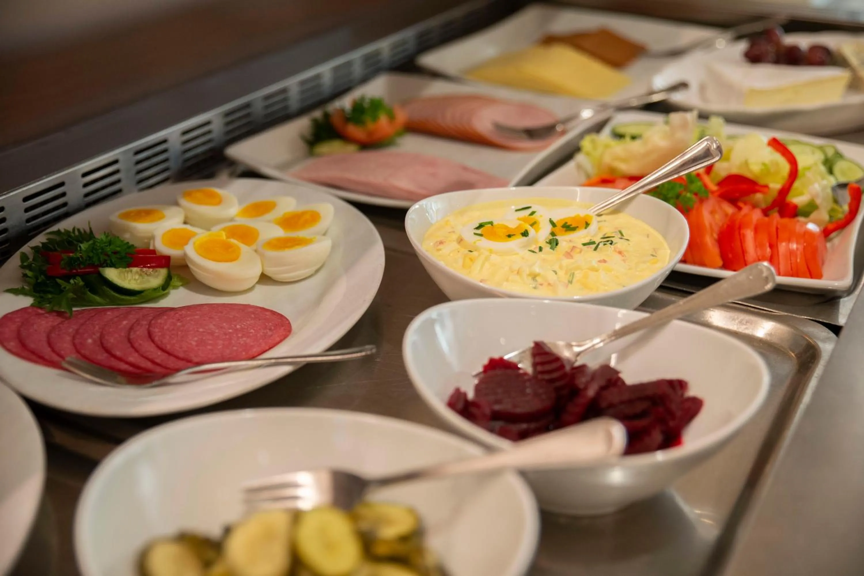 Food in Kongsberg Hostel-Vandrerhjem