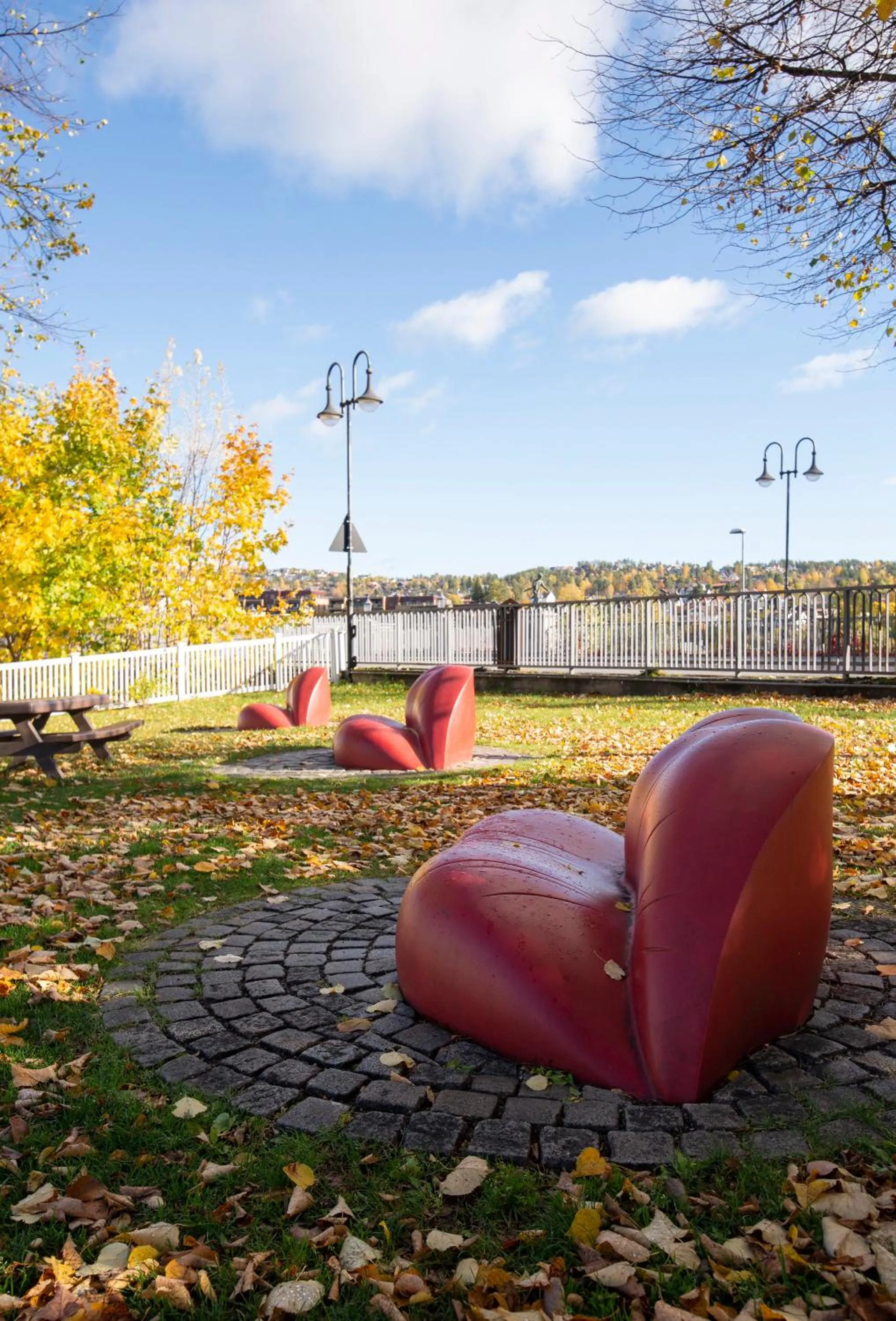 Children play ground in Kongsberg Hostel-Vandrerhjem