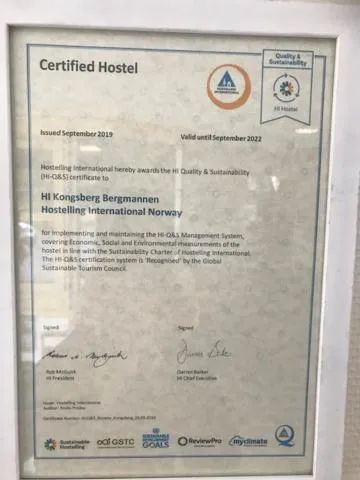 Property logo or sign in Kongsberg Hostel-Vandrerhjem