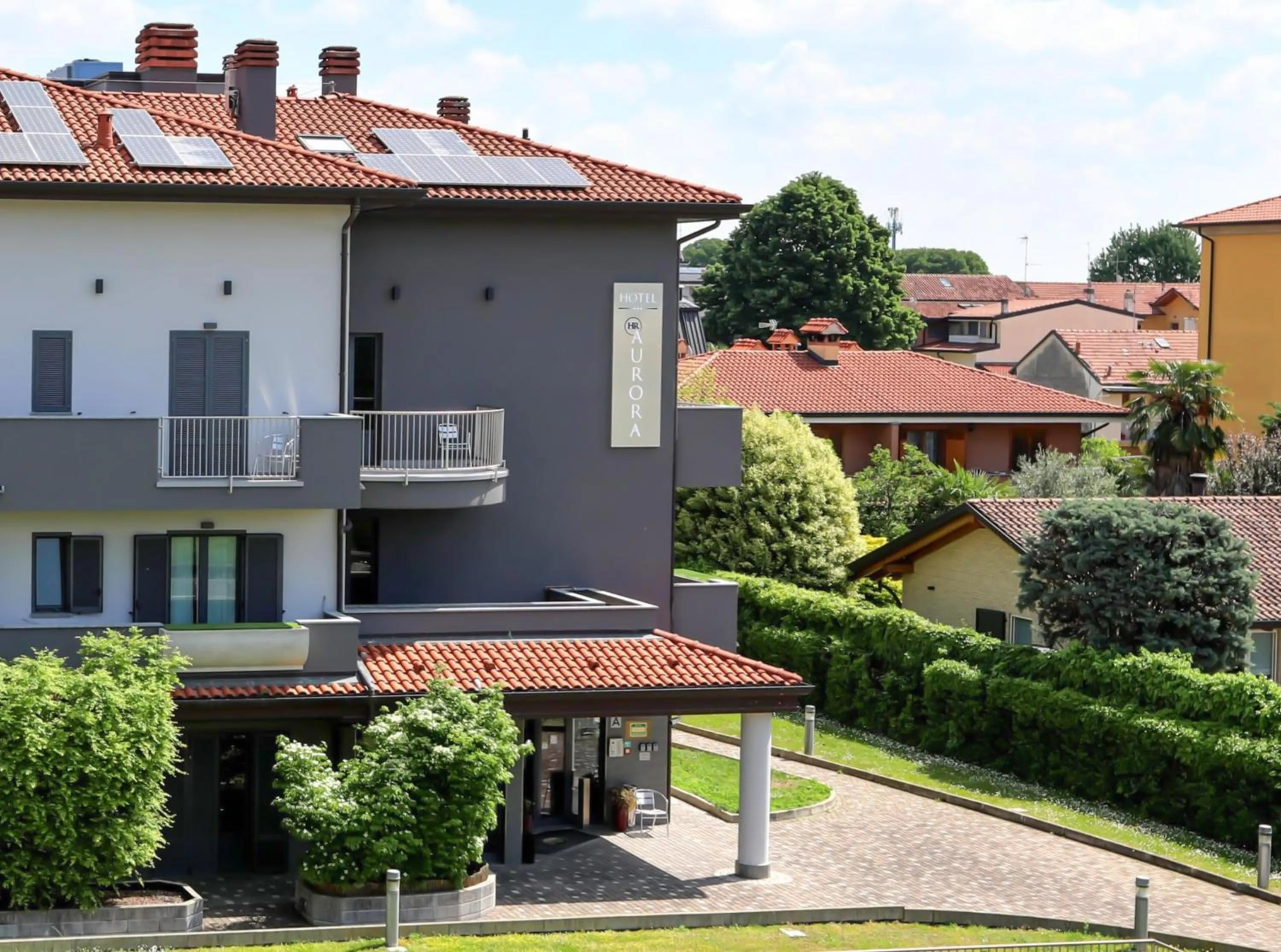 Property building in Hotel Residence Aurora