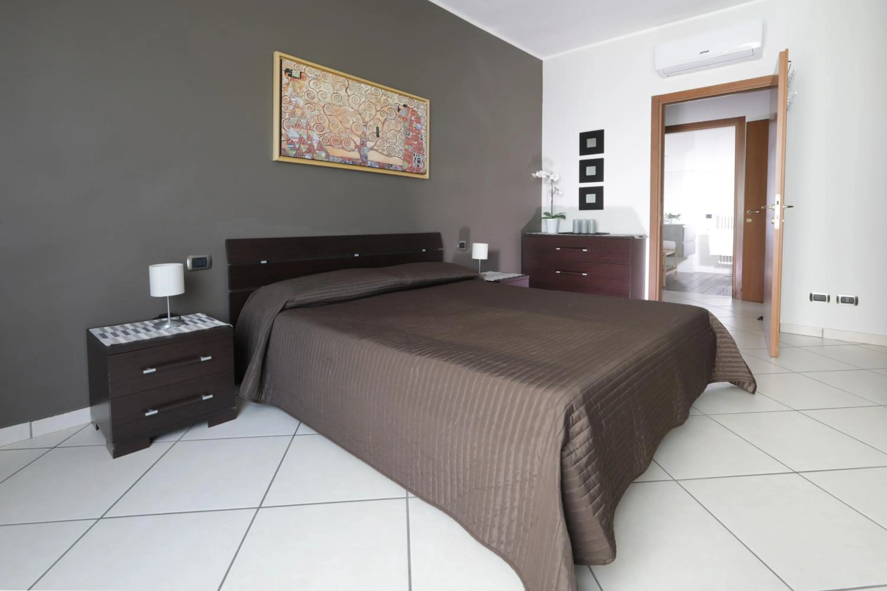 Bedroom in Hotel Residence Aurora