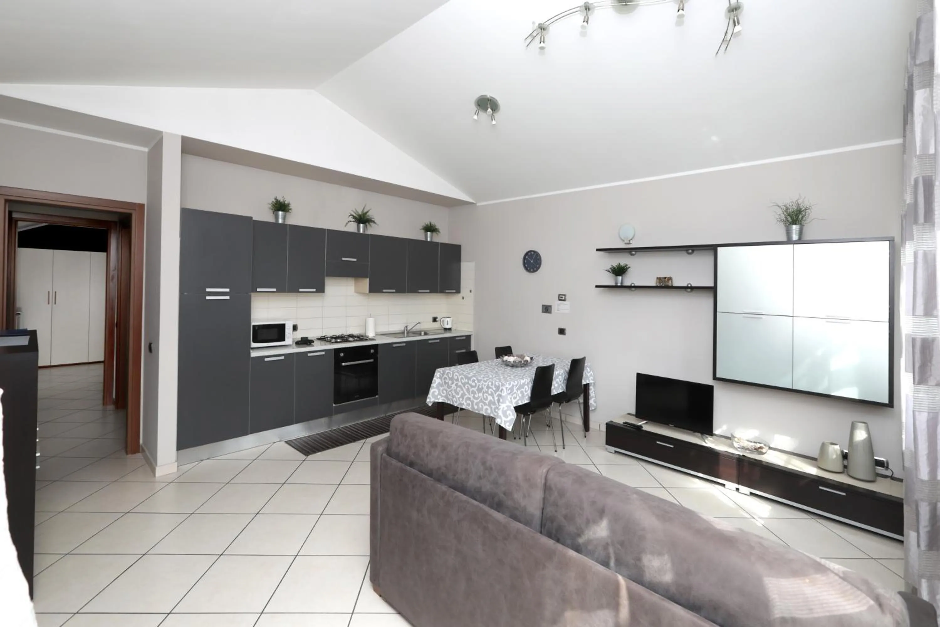 Kitchen or kitchenette in Hotel Residence Aurora