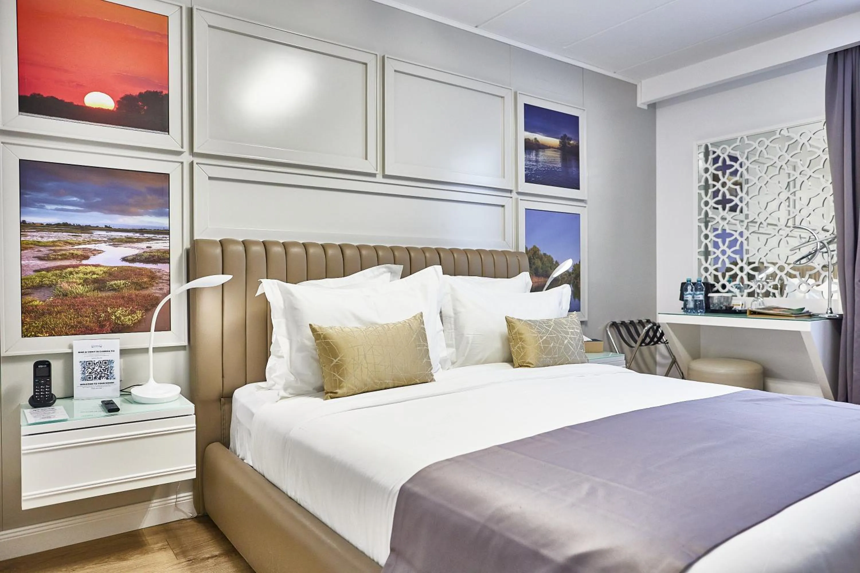 Bed in Lebada Luxury Resort & Spa