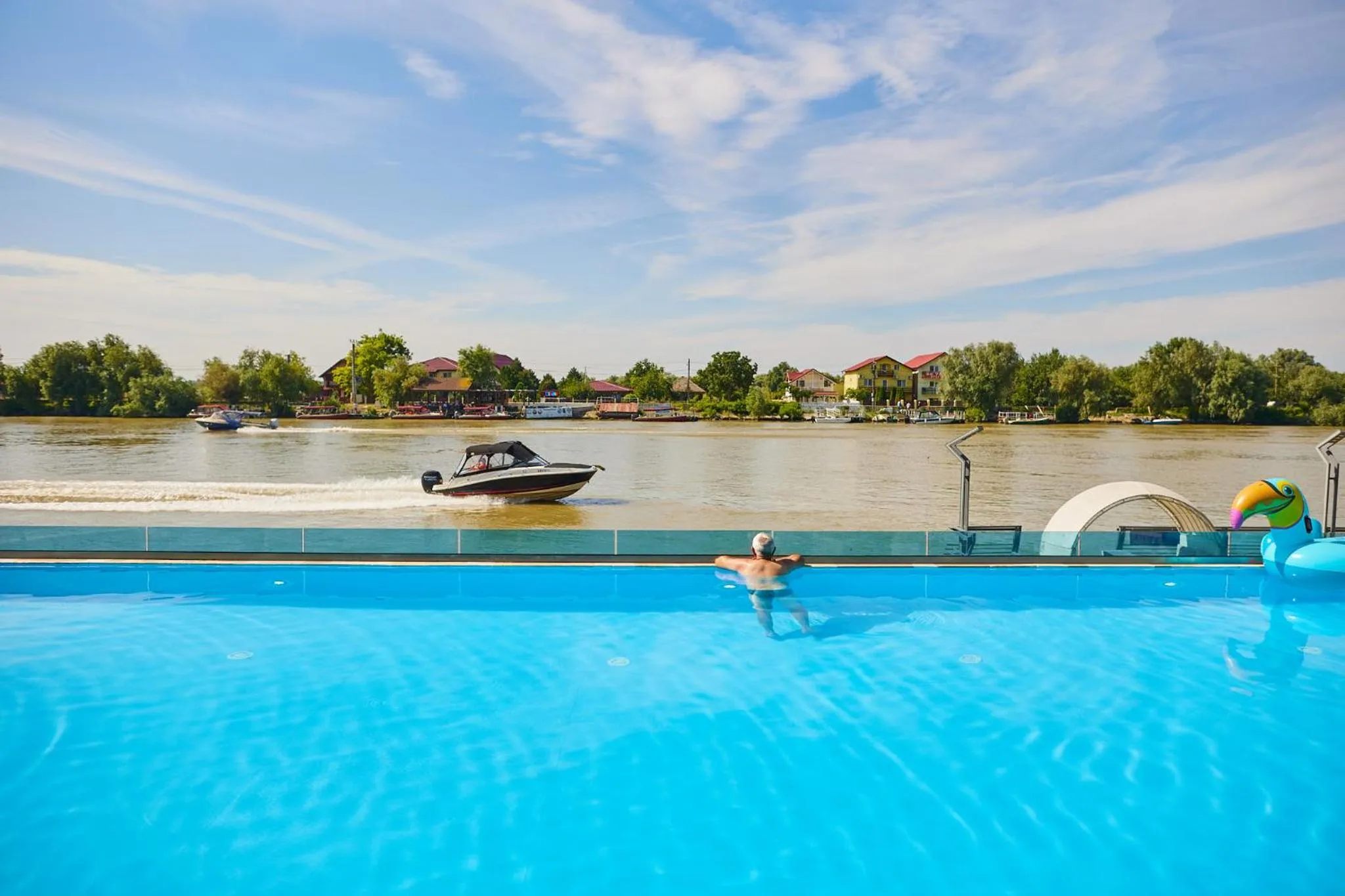 River view in Lebada Luxury Resort & Spa