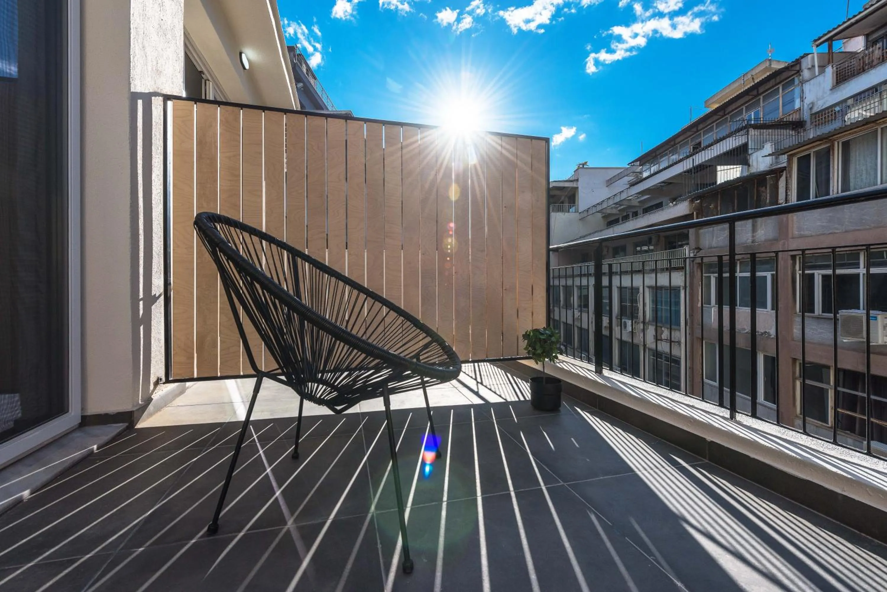 Balcony/Terrace in Penthouse Apartments, The Luxury Suites