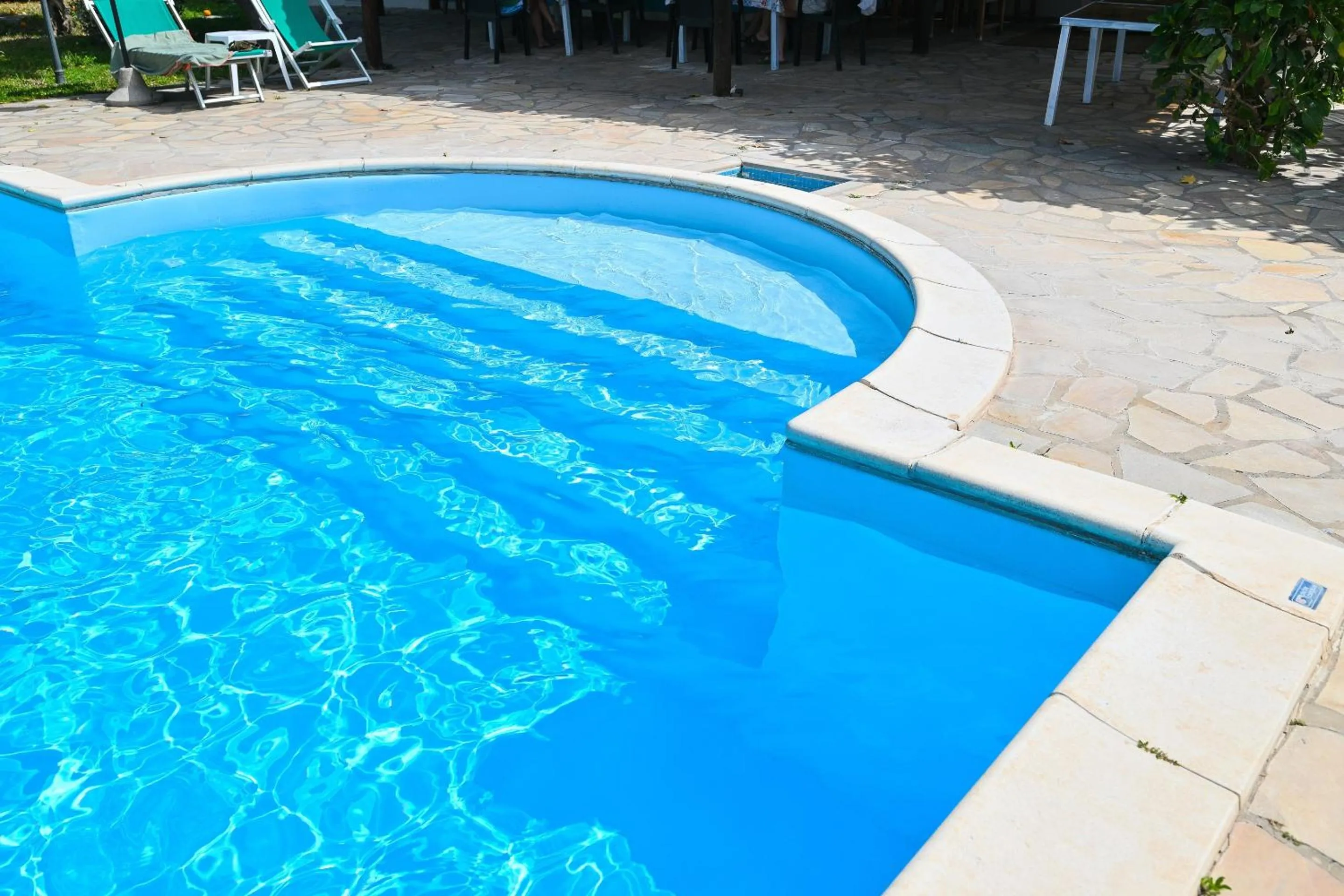 Pool view in Tenuta Villa Tara