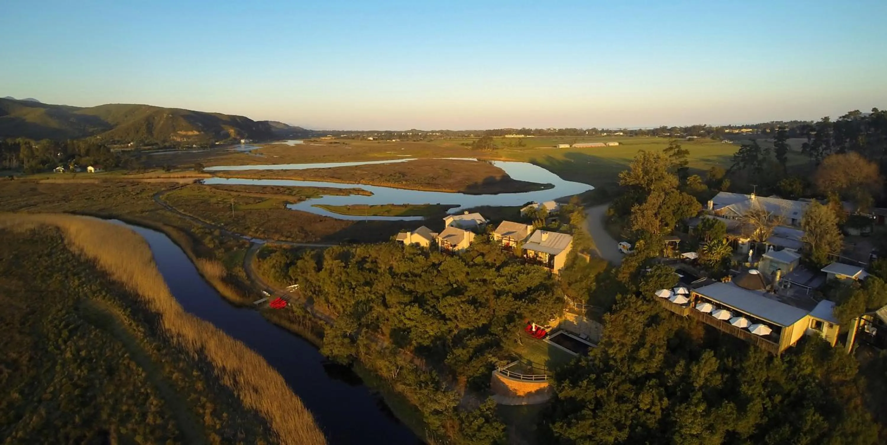 Bird's eye view in Emily Moon River Lodge